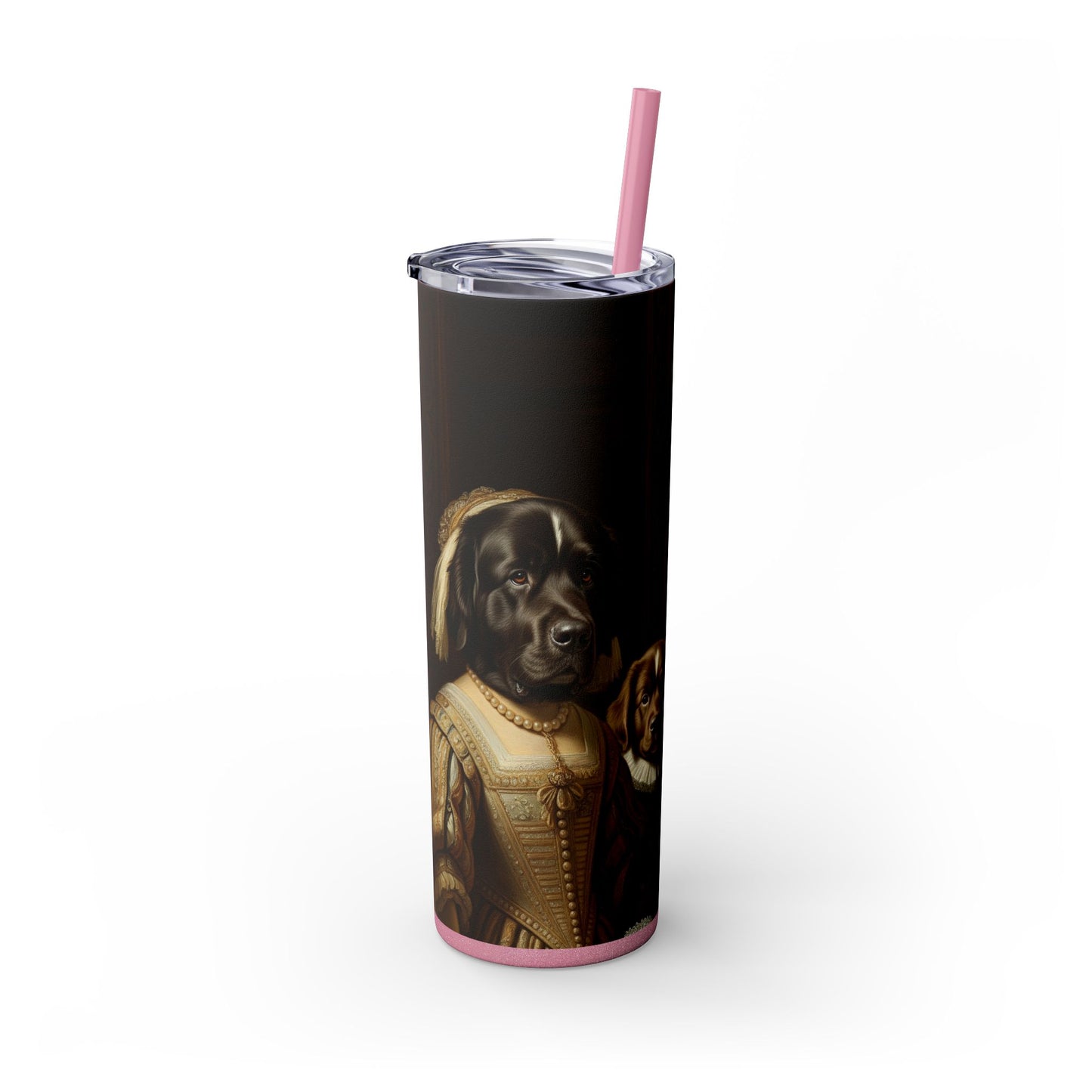 Newfoundland Skinny Tumbler with Straw, 20oz
