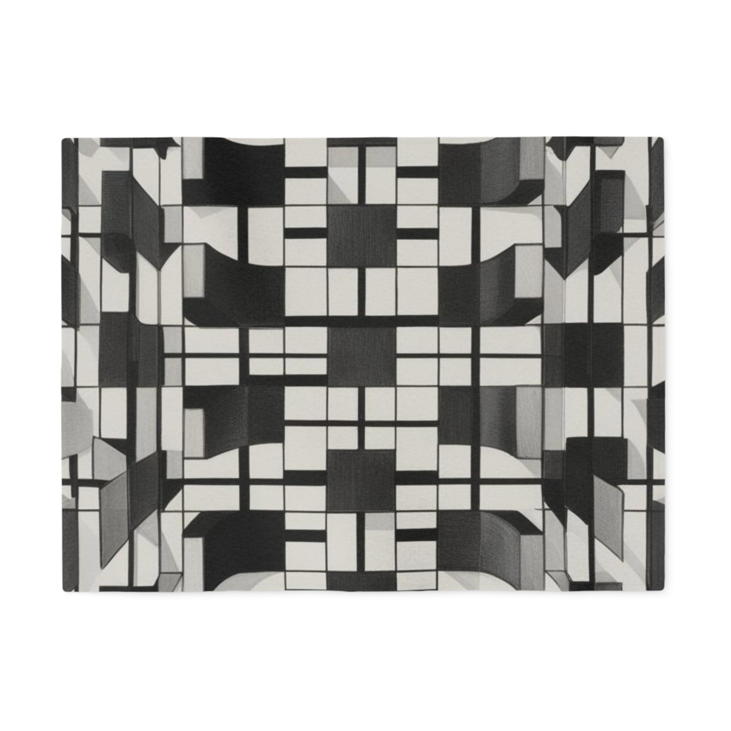 Optical Illusion Sweatshirt Blanket