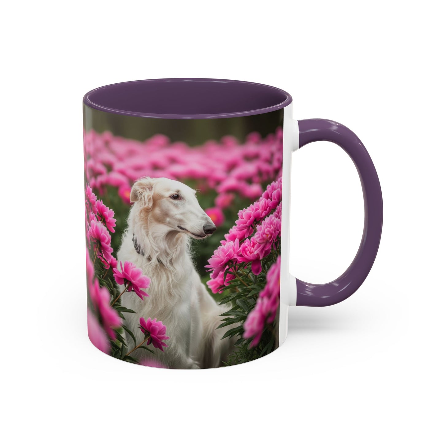 Borzoi Accent Coffee Mug - Perfect Gift for Dog Lovers