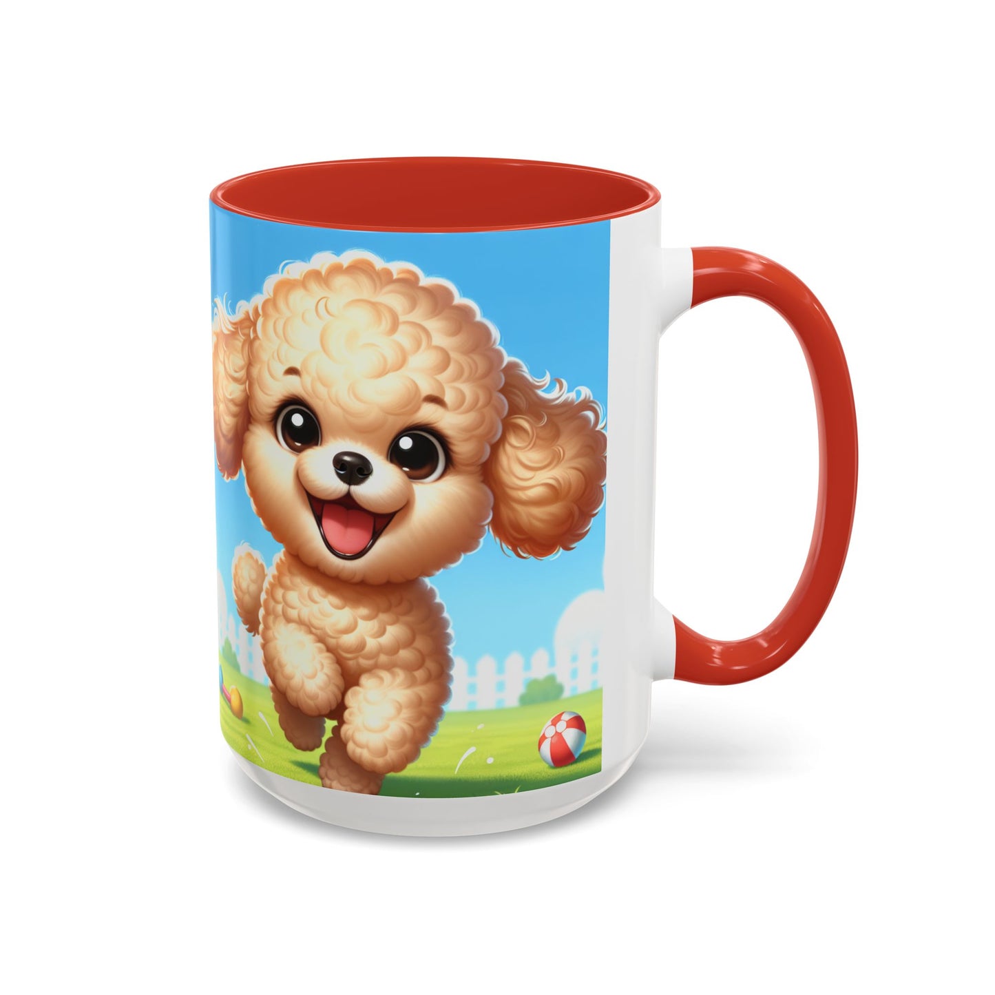 Miniature Poodle Accent Coffee Mug - Perfect Gift for Dog Lovers