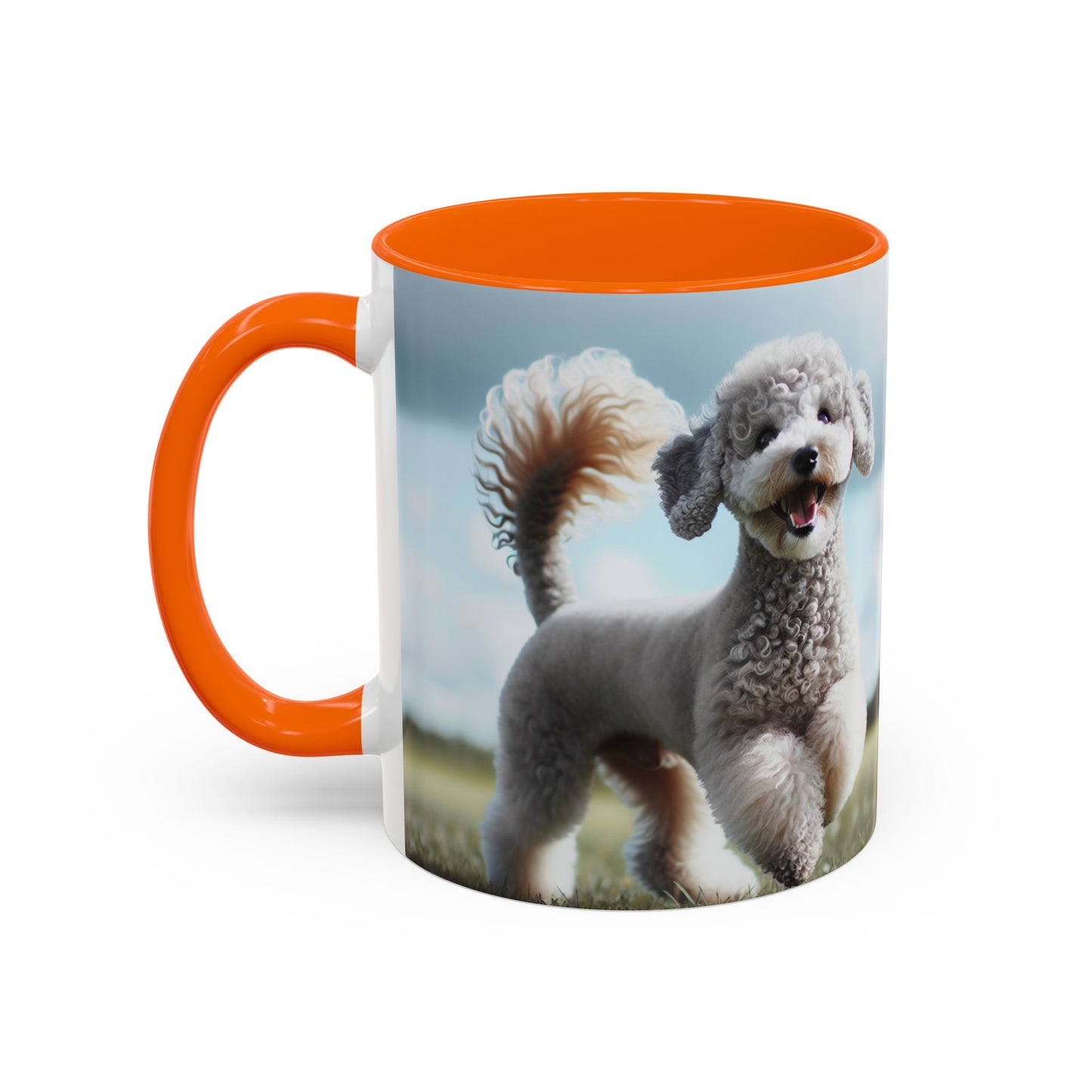 Bedlington Terrier Accent Coffee Mug - Perfect Gift for Dog Lovers