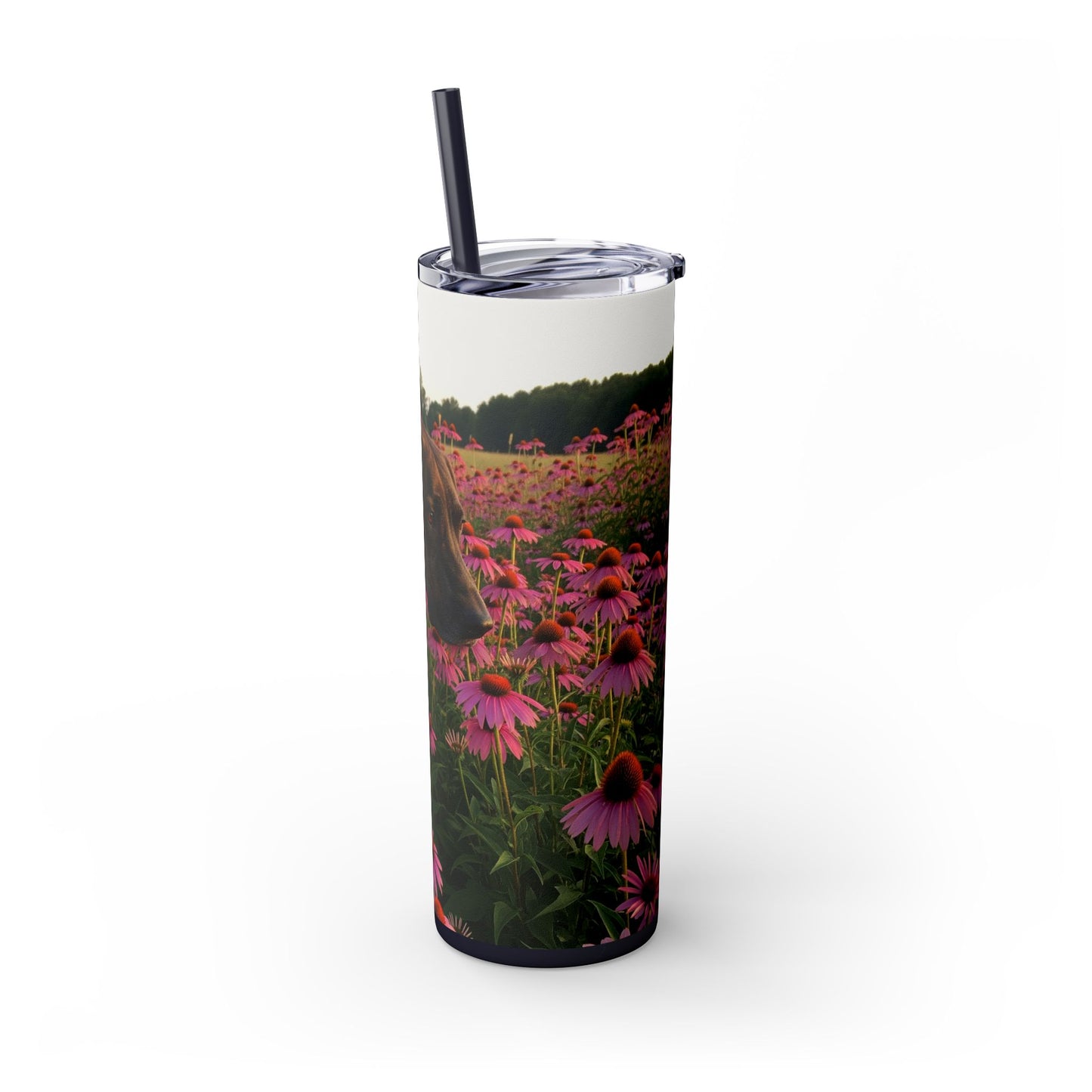 Treeing Tennessee Brindle Tumbler with Straw, 20oz