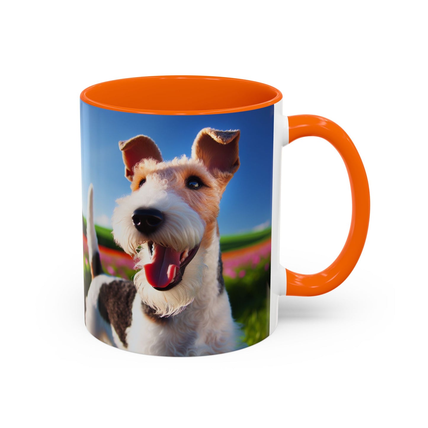 Wire Fox Terrier Accent Coffee Mug - Perfect Gift for Dog Lovers