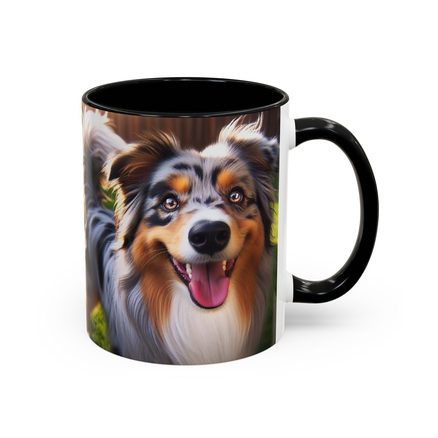 Australian Shepherd Accent Coffee Mug - Perfect Gift for Dog Lovers