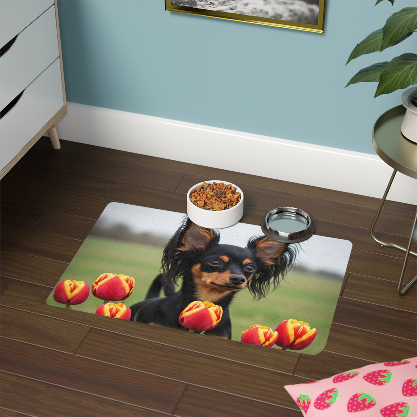 Pet Food Mat (12x18) - Russian Toy