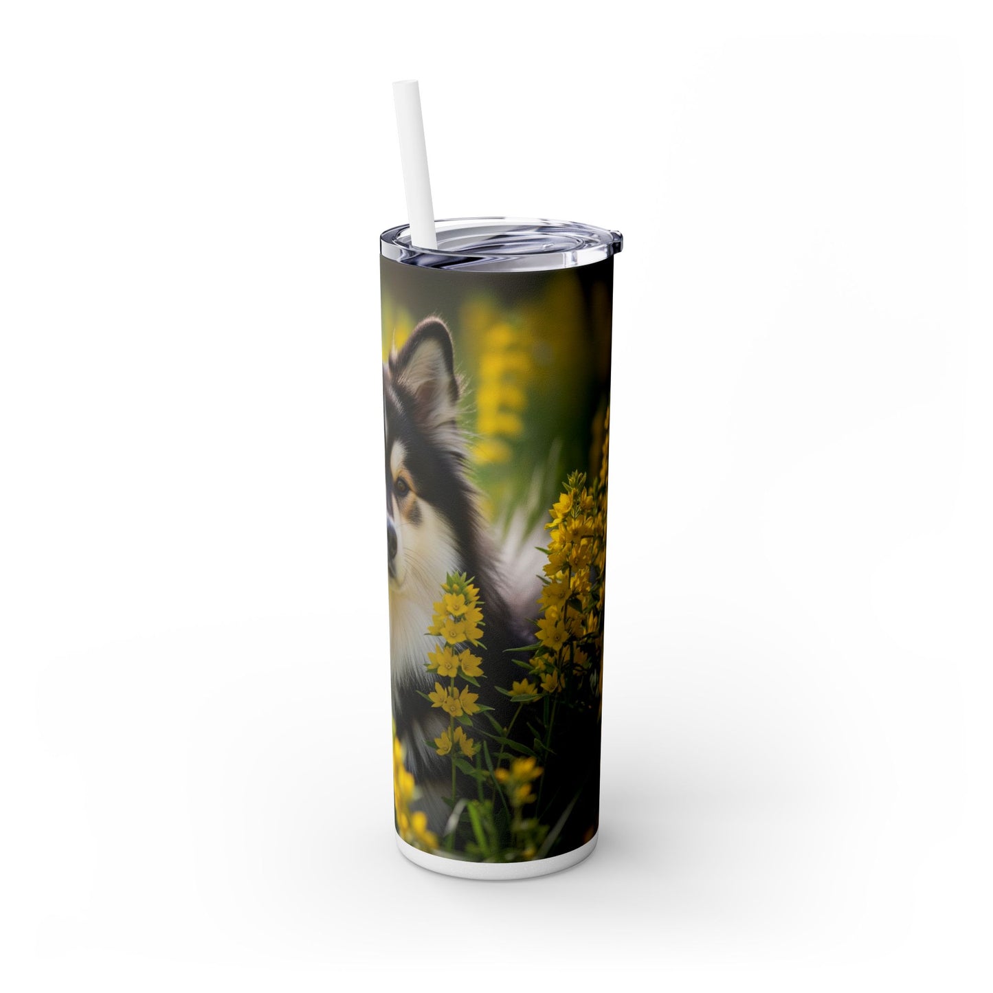 Swedish Lapphund Tumbler with Straw, 20oz