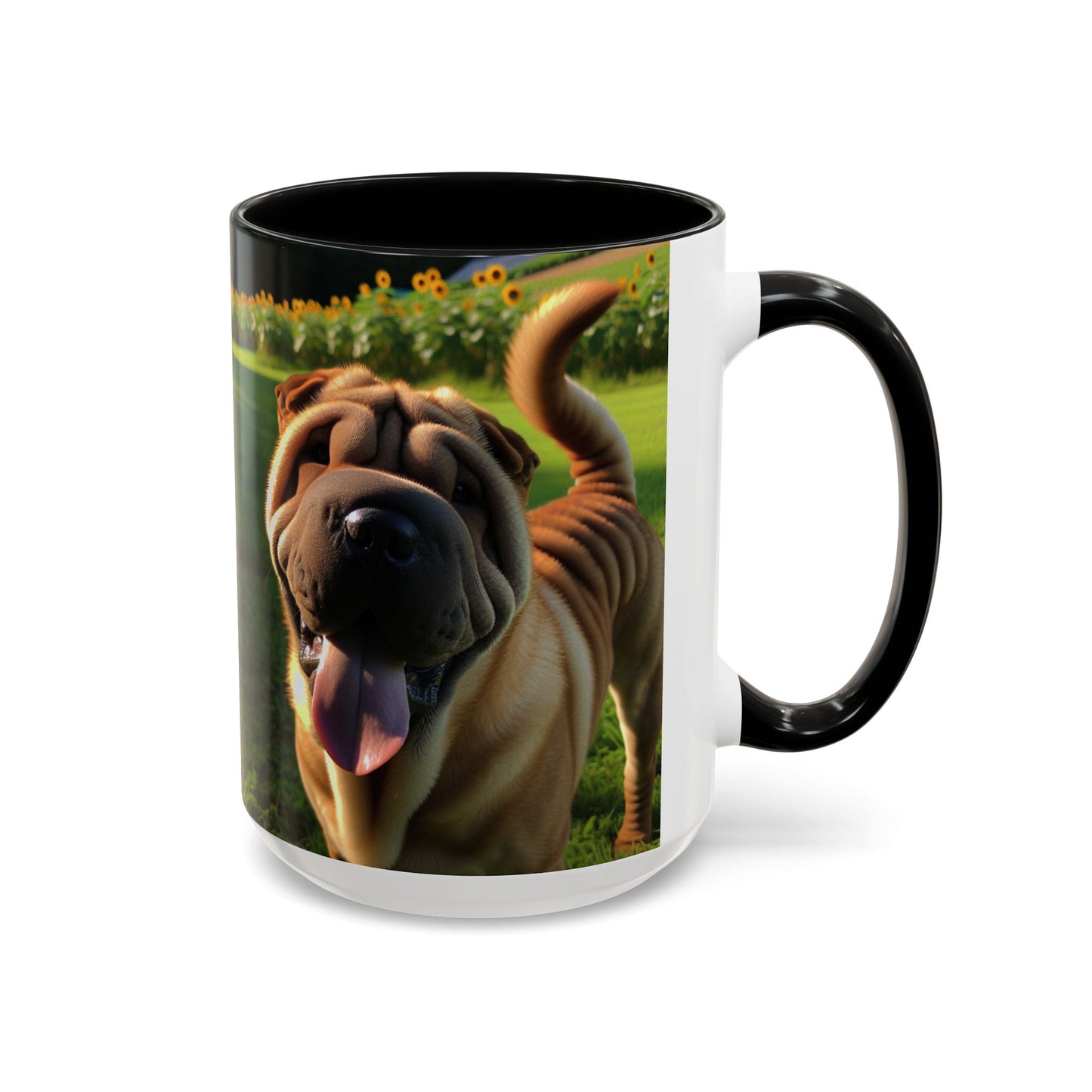 Shar-Pei Accent Coffee Mug - Perfect Gift for Dog Lovers