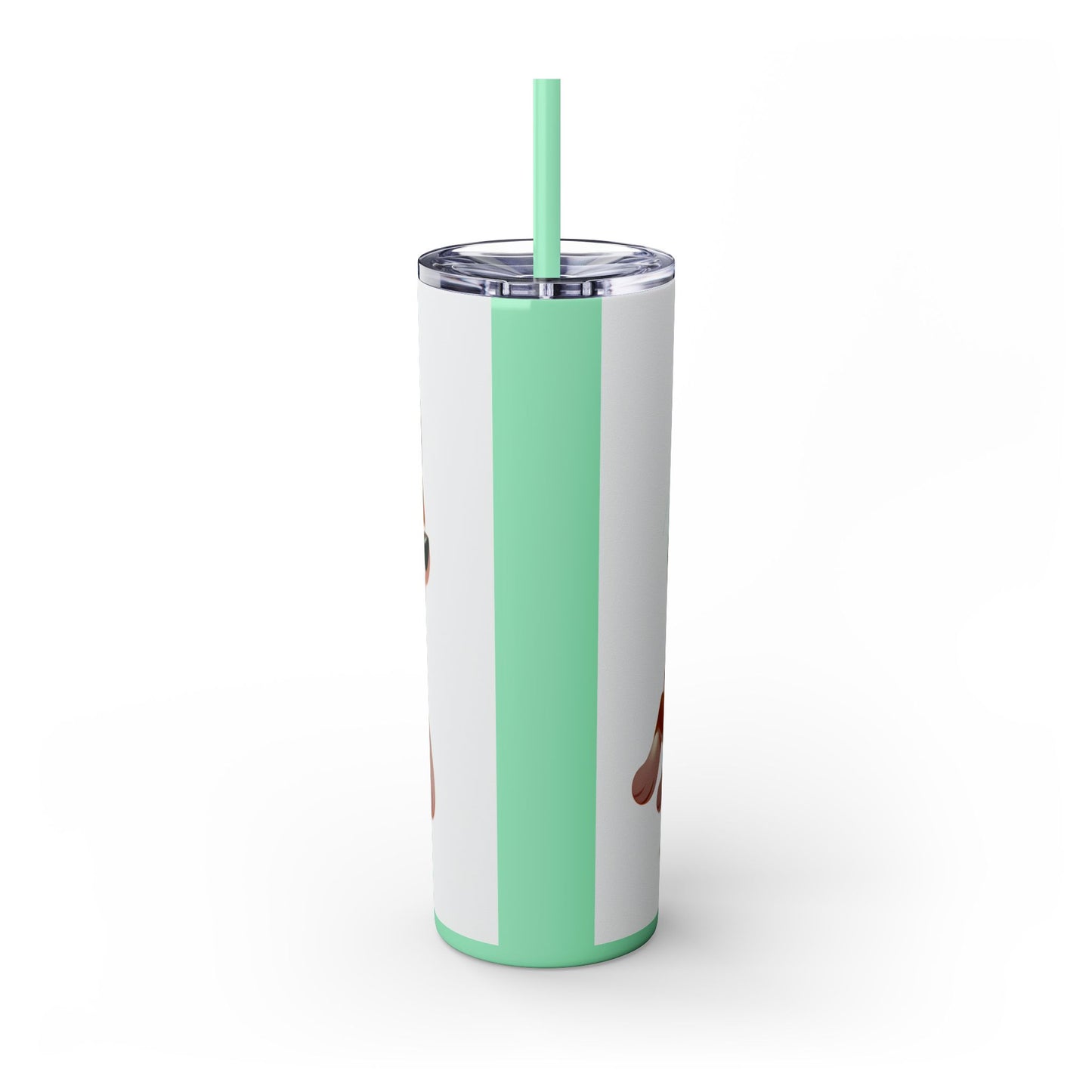 Basenji Tumbler with Straw, 20oz