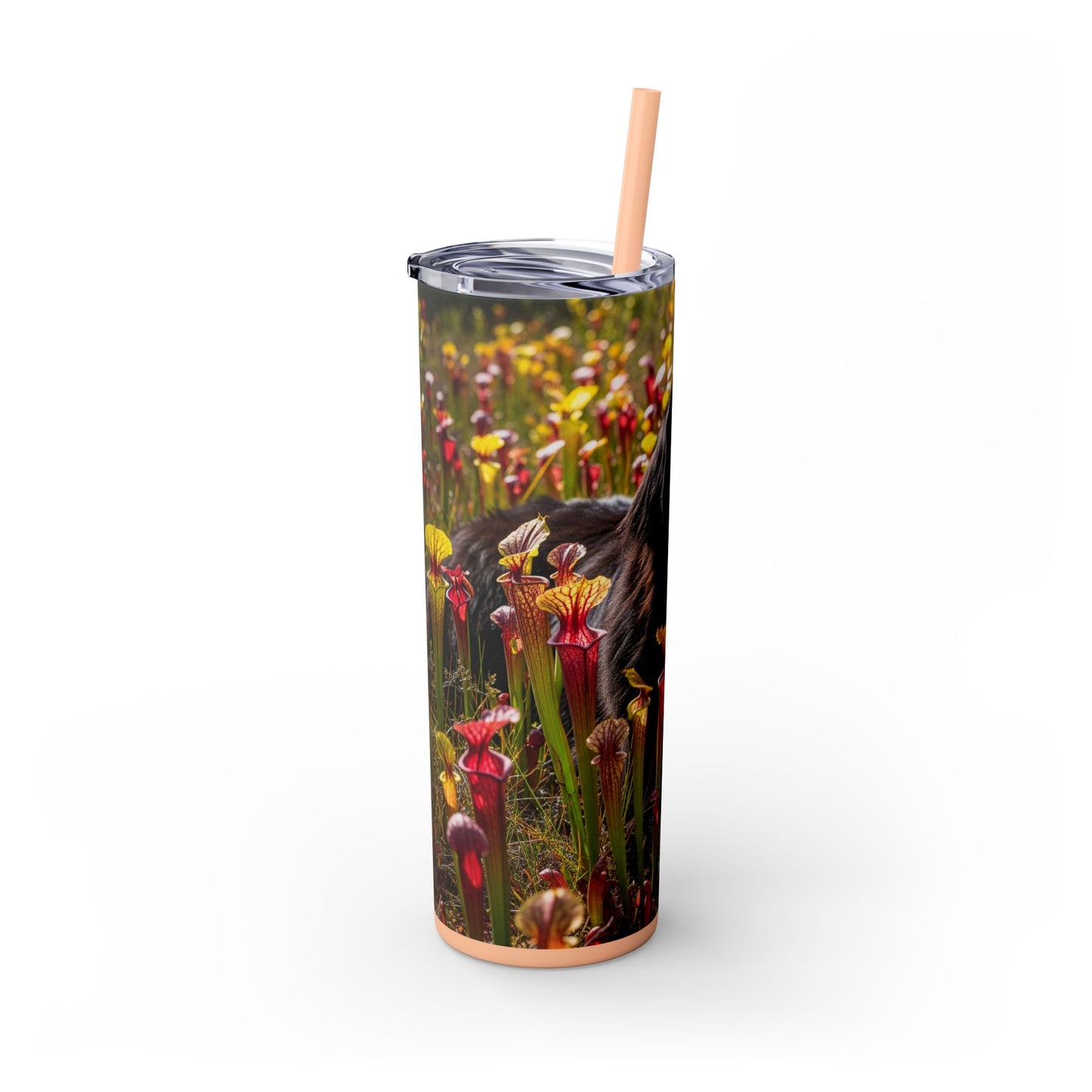 Newfoundland Skinny Tumbler with Straw, 20oz