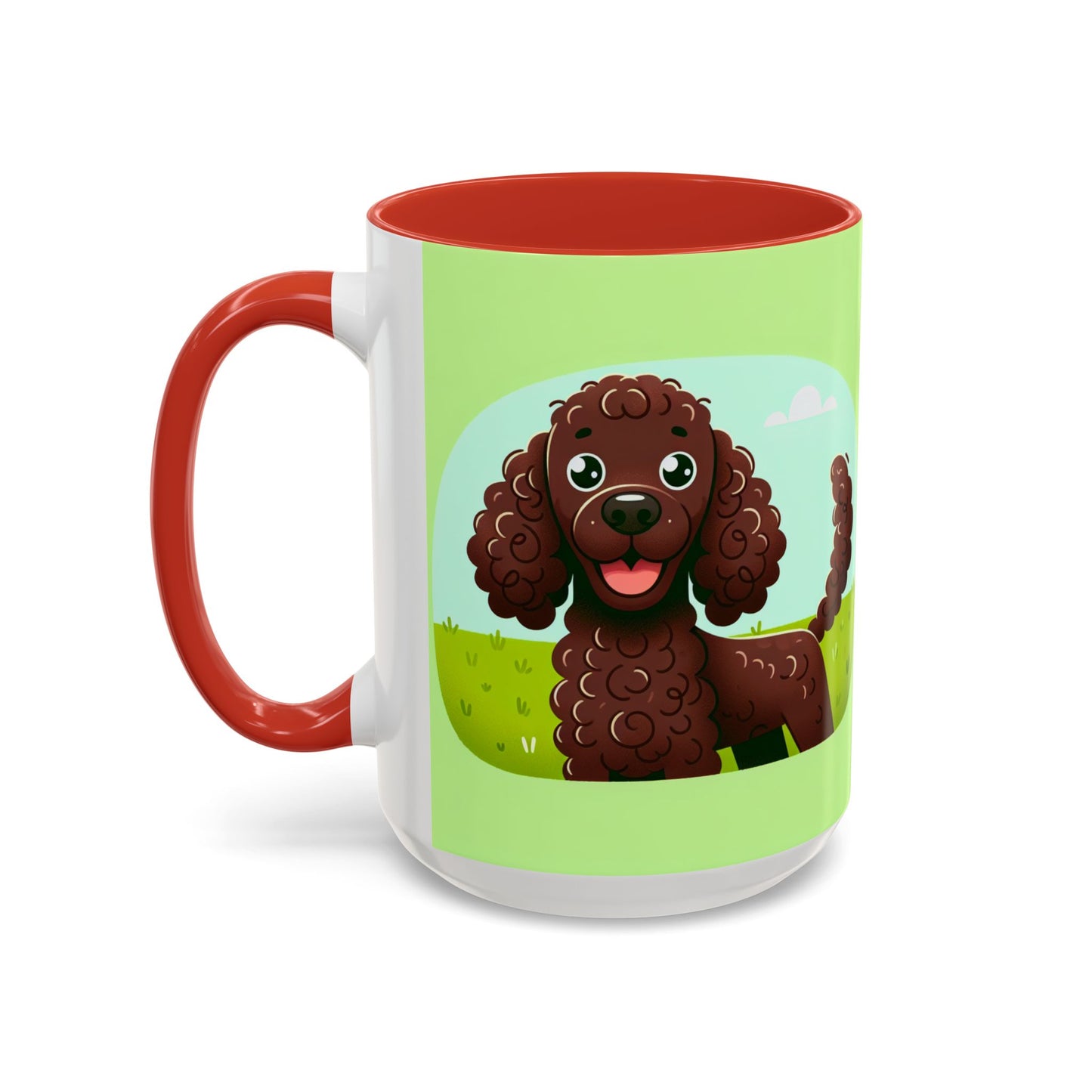 Irish Water Spaniel Accent Coffee Mug - Perfect Gift for Dog Lovers