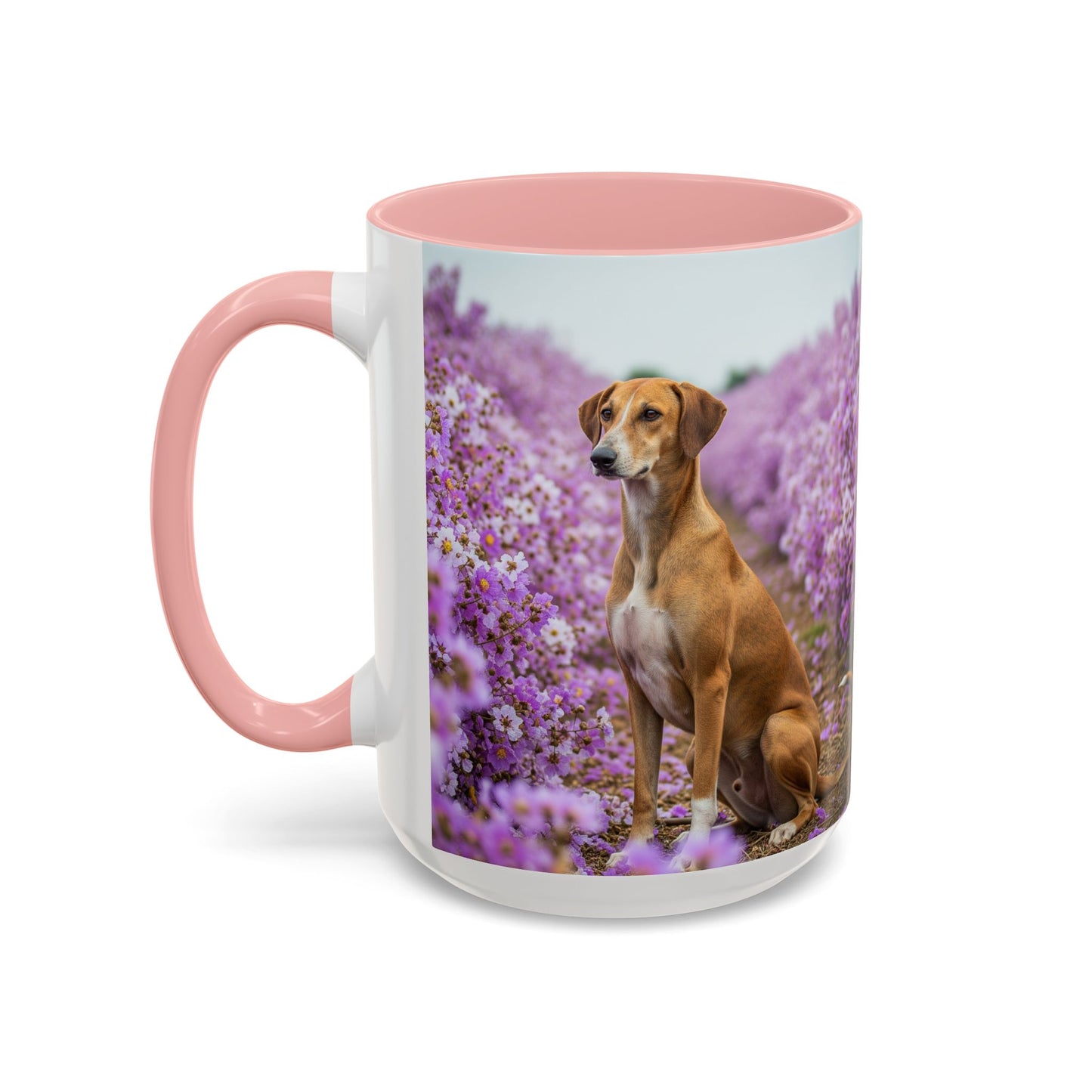 Banjara Hound Accent Coffee Mug - Perfect Gift for Dog Lovers