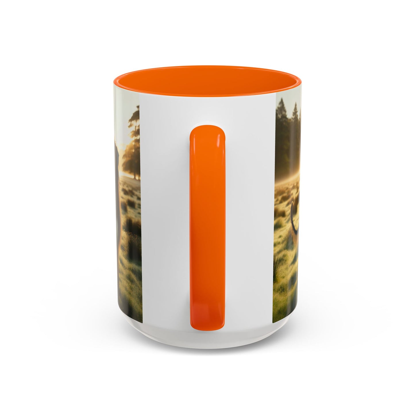 Scottish Deerhound Accent Coffee Mug - Perfect Gift for Dog Lovers