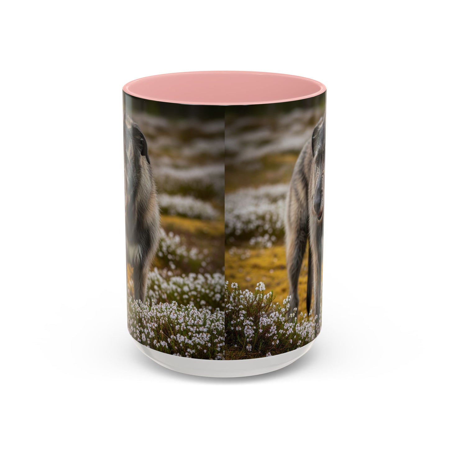 Irish Wolfhound Accent Coffee Mug - Perfect Gift for Dog Lovers