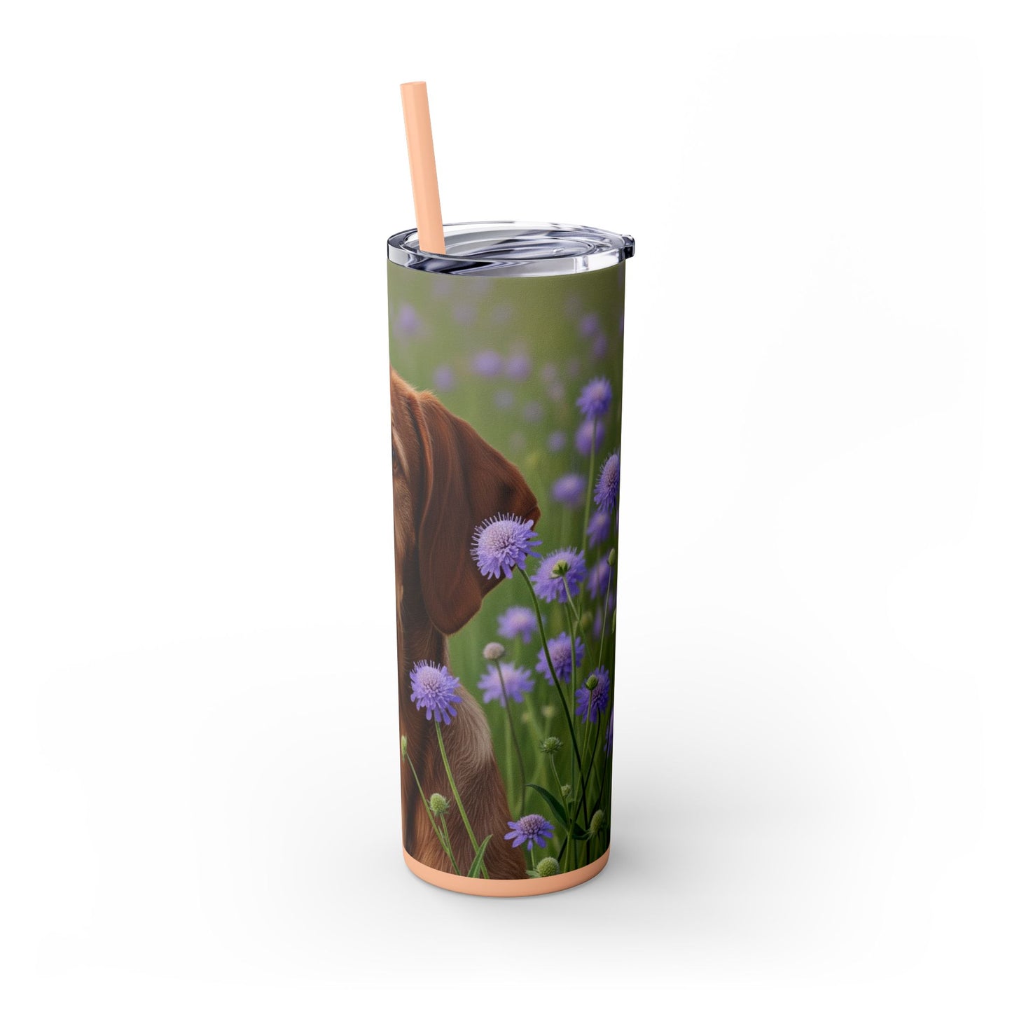 Hungarian Wirehaired Vizsla Tumbler with Straw, 20oz