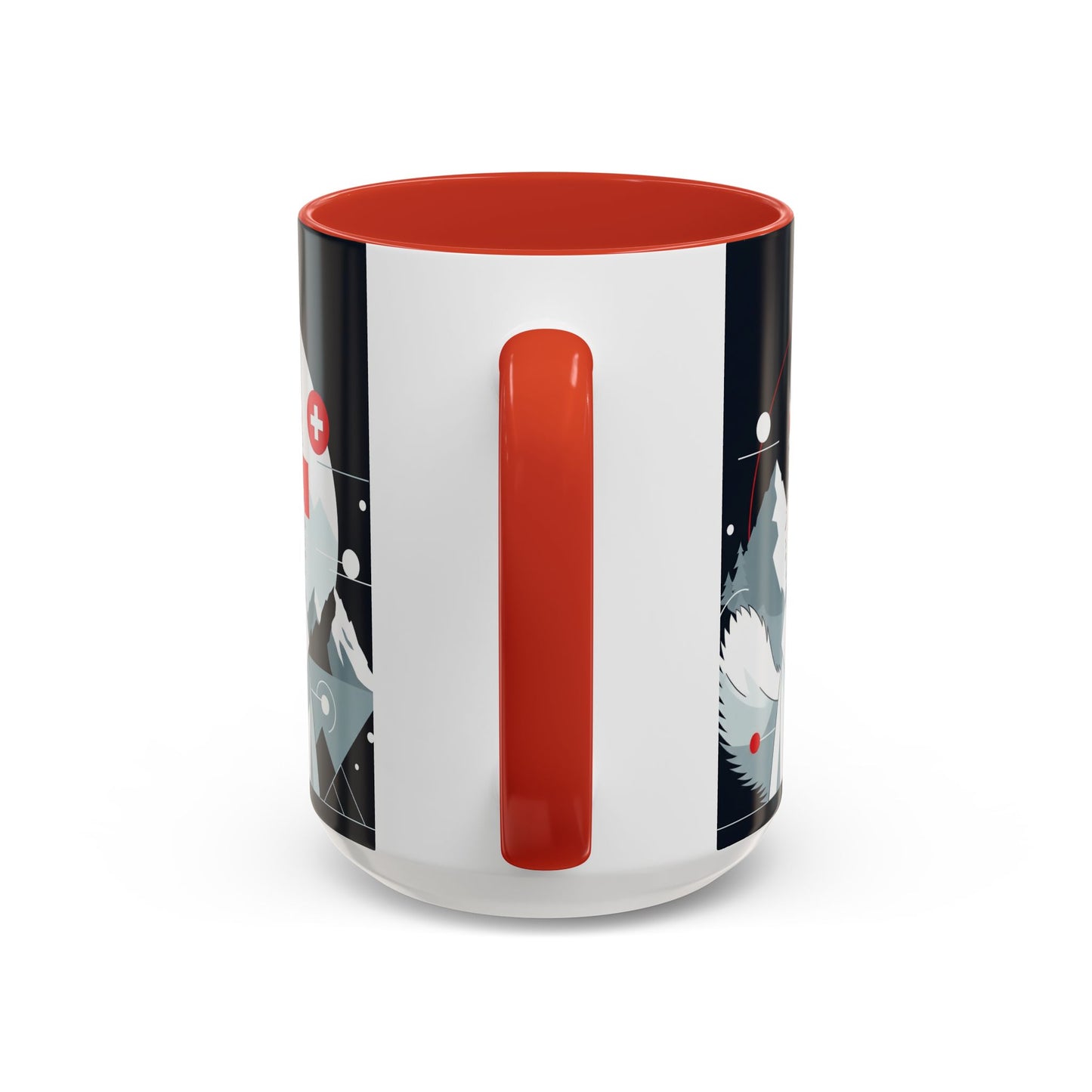 White Swiss Shepherd Dog Accent Coffee Mug - Perfect Gift for Dog Lovers