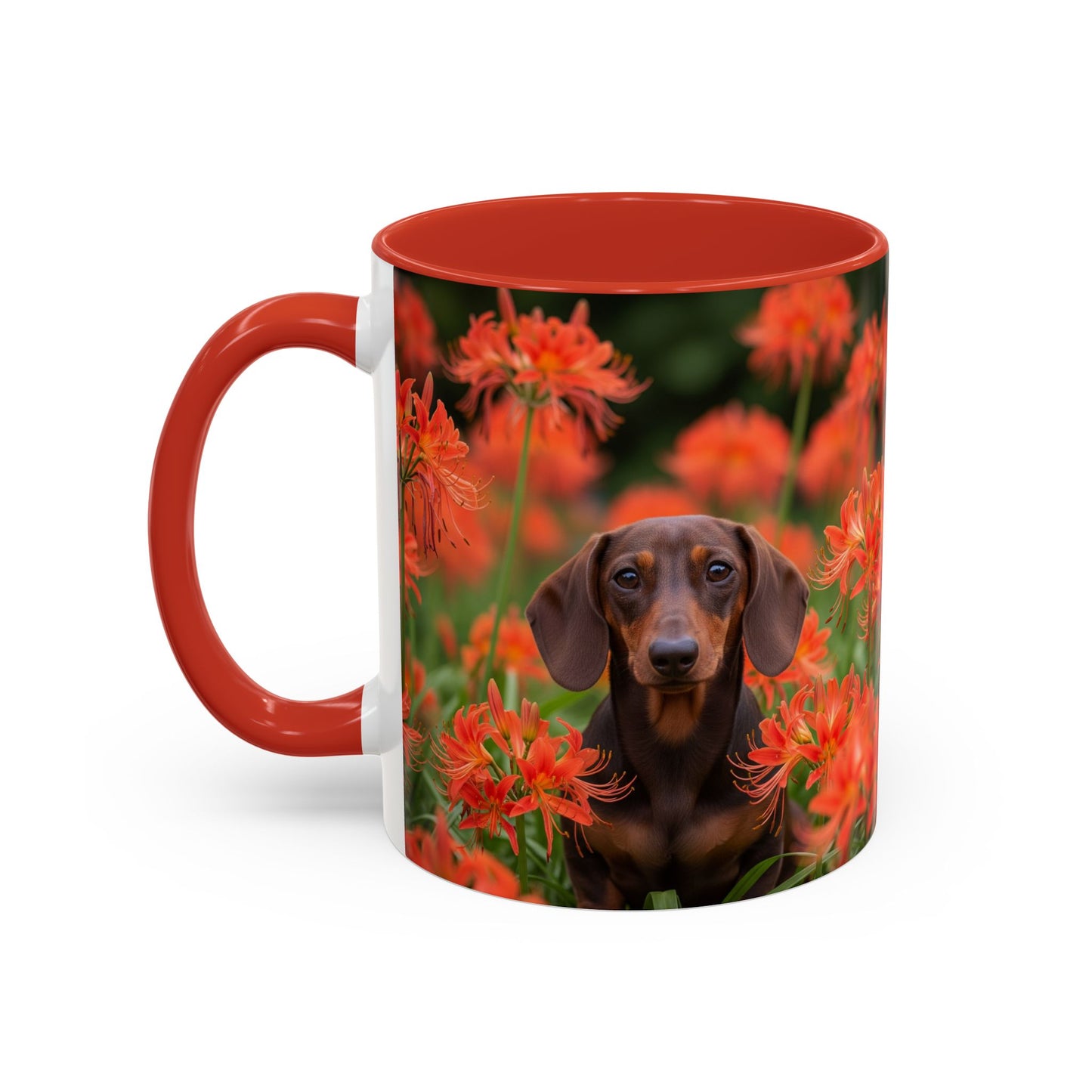 Dachshund Accent Coffee Mug - Perfect Gift for Dog Lovers