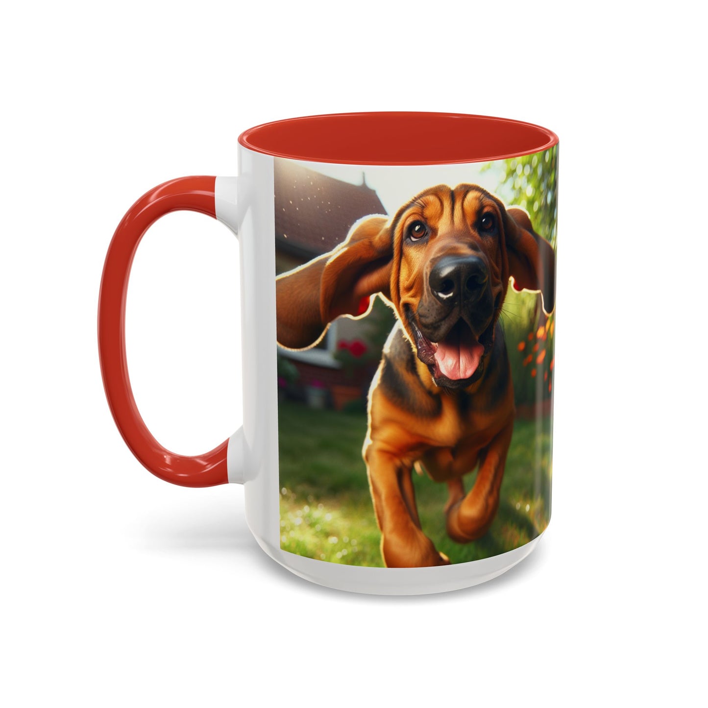Bloodhound Accent Coffee Mug - Perfect Gift for Dog Lovers