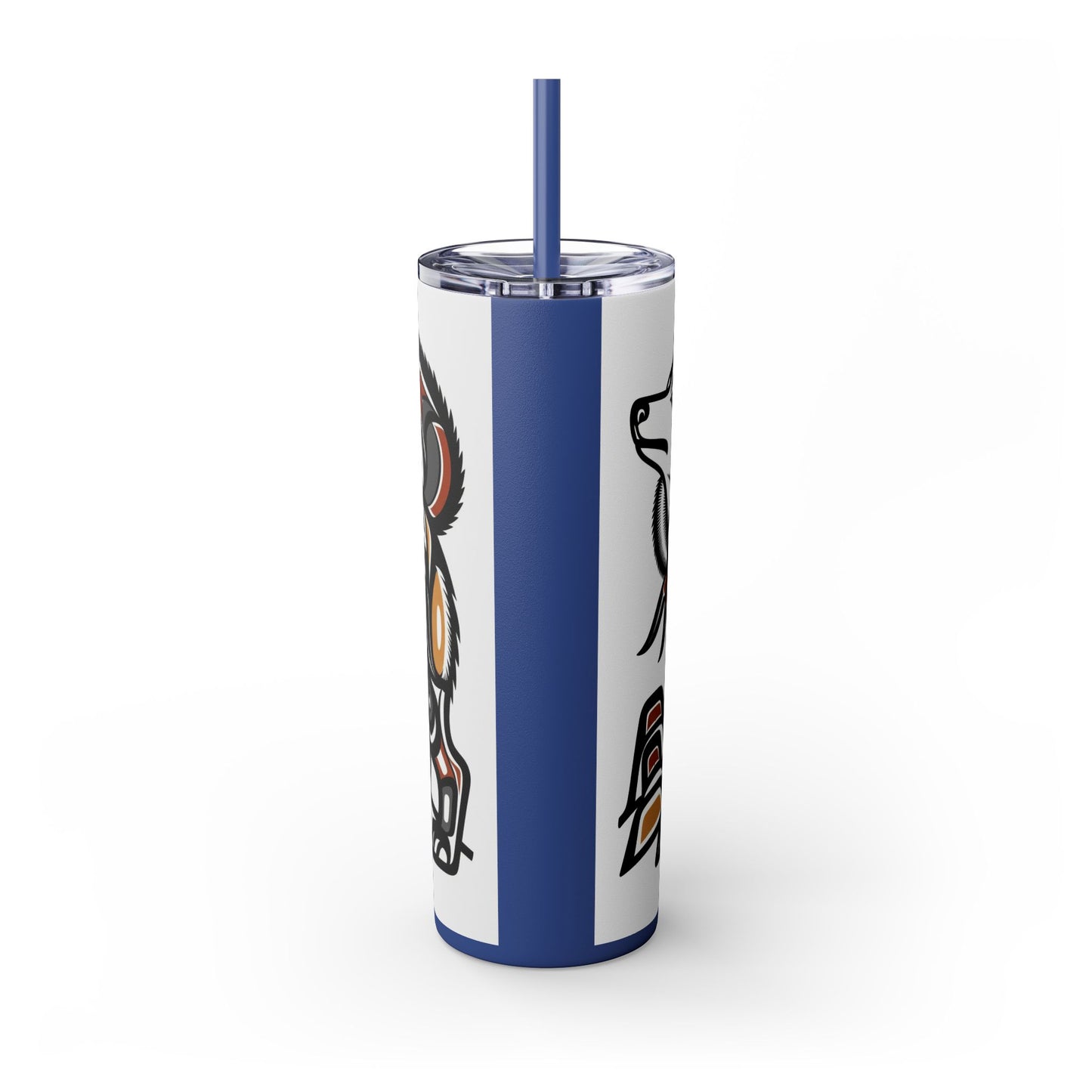 Siberian Husky Tumbler with Straw, 20oz