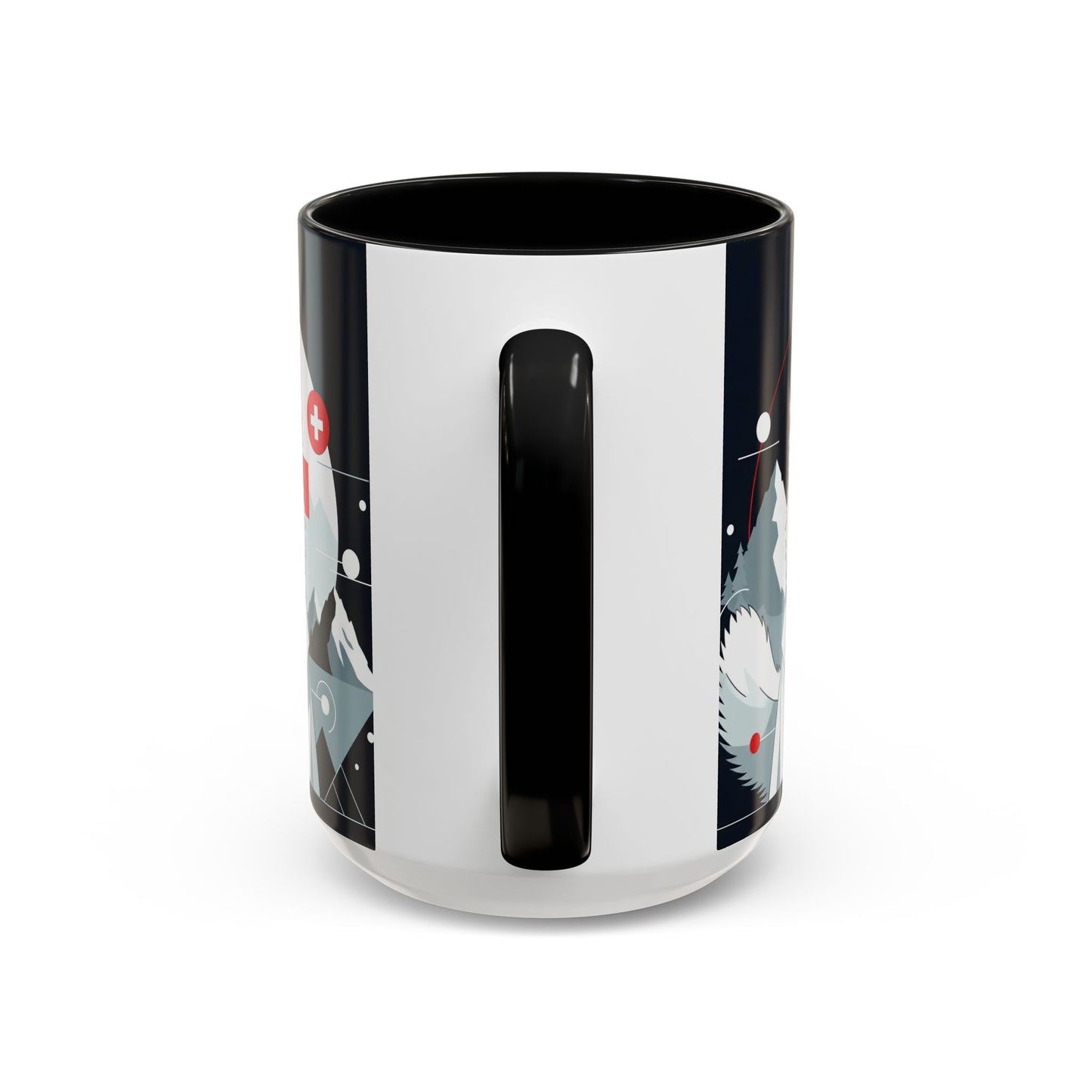 White Swiss Shepherd Dog Accent Coffee Mug - Perfect Gift for Dog Lovers