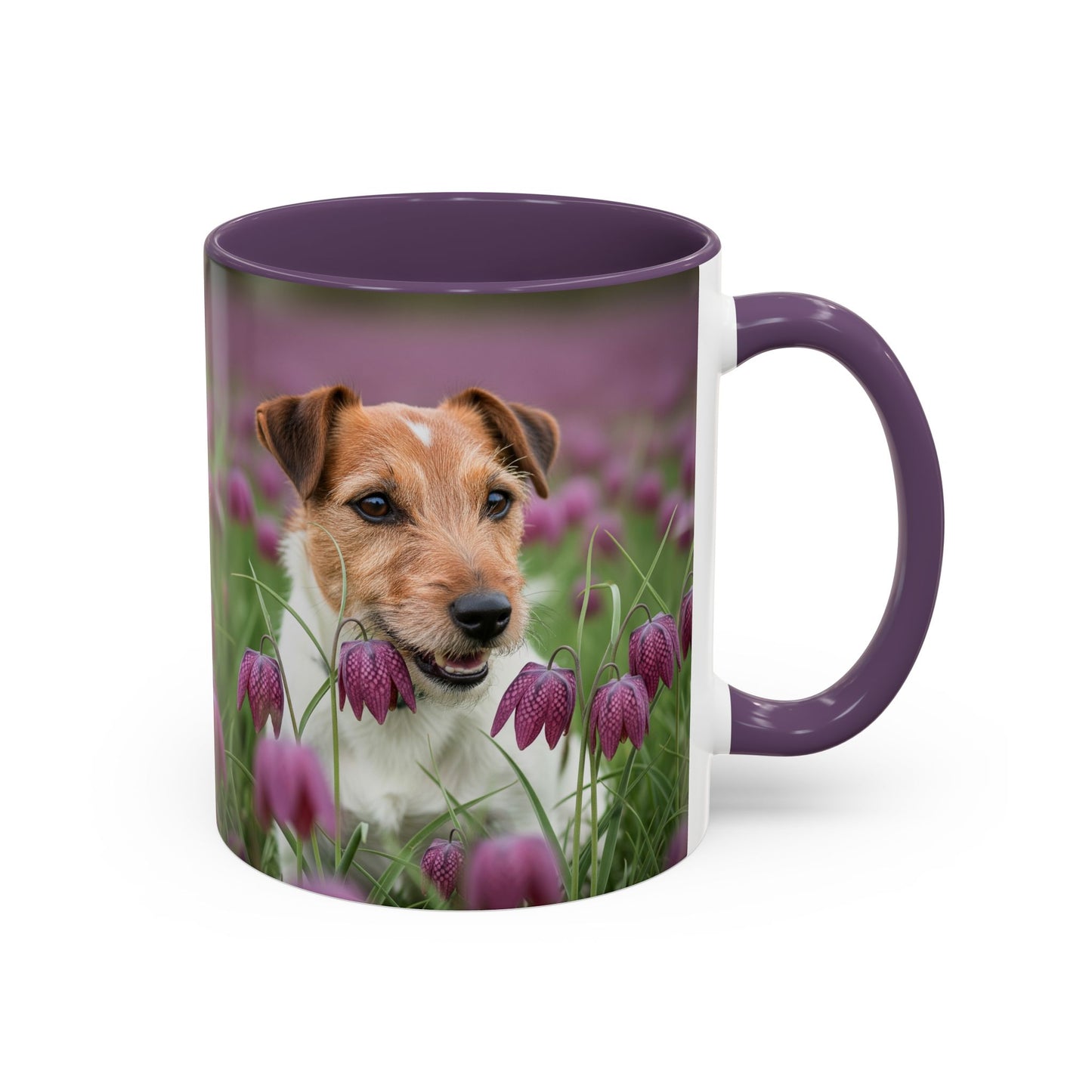 Russell Terrier Accent Coffee Mug - Perfect Gift for Dog Lovers