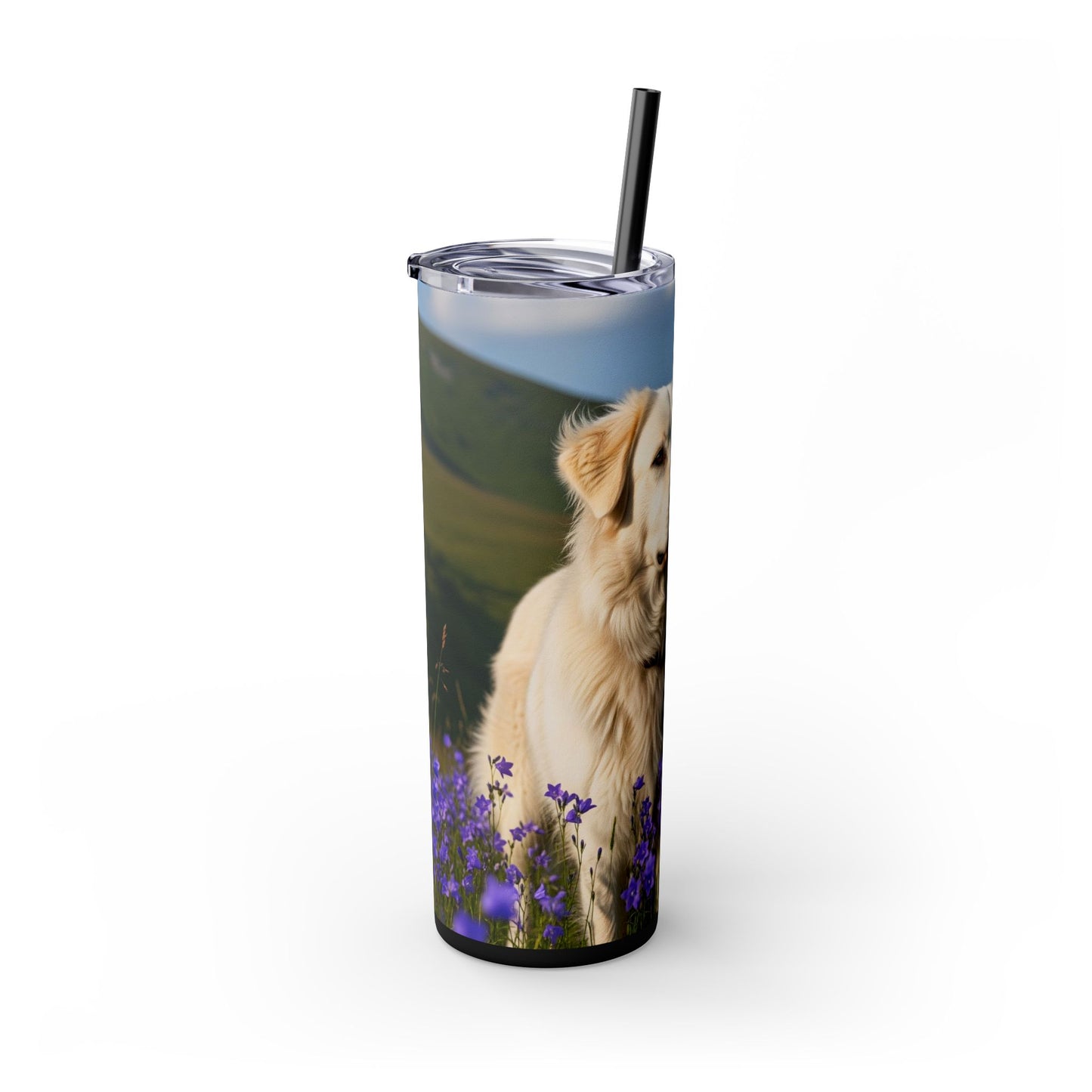 Romanian Carpathian Shepherd Tumbler with Straw, 20oz