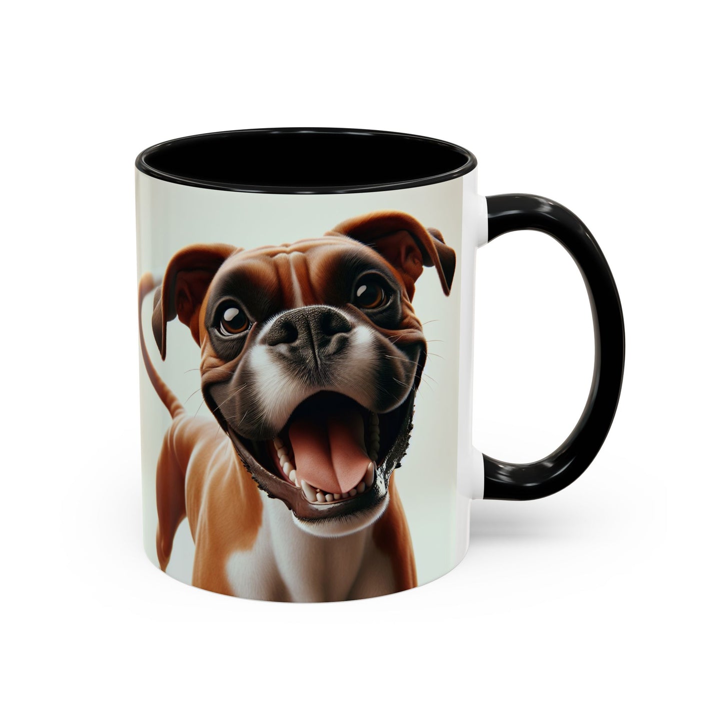 Boxer Accent Coffee Mug - Perfect Gift for Dog Lovers