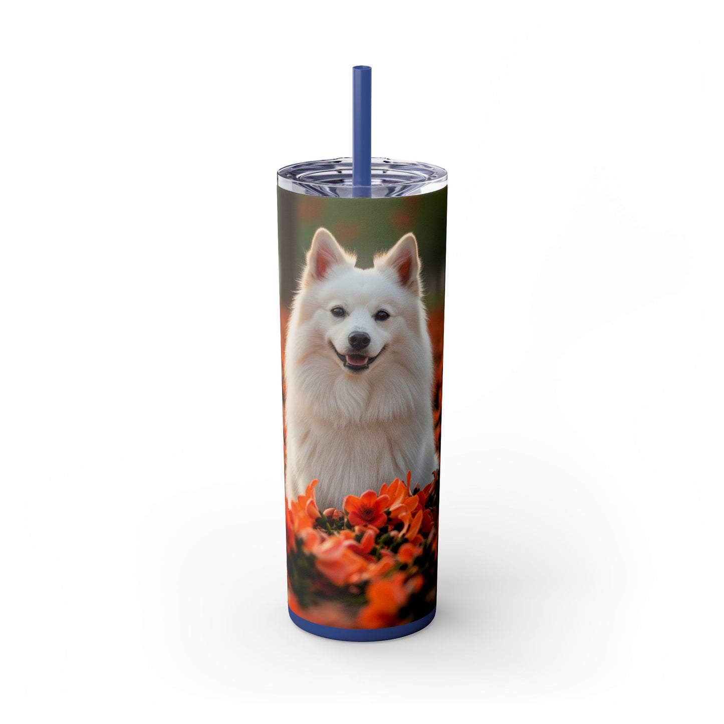 Indian Spitz Tumbler with Straw, 20oz