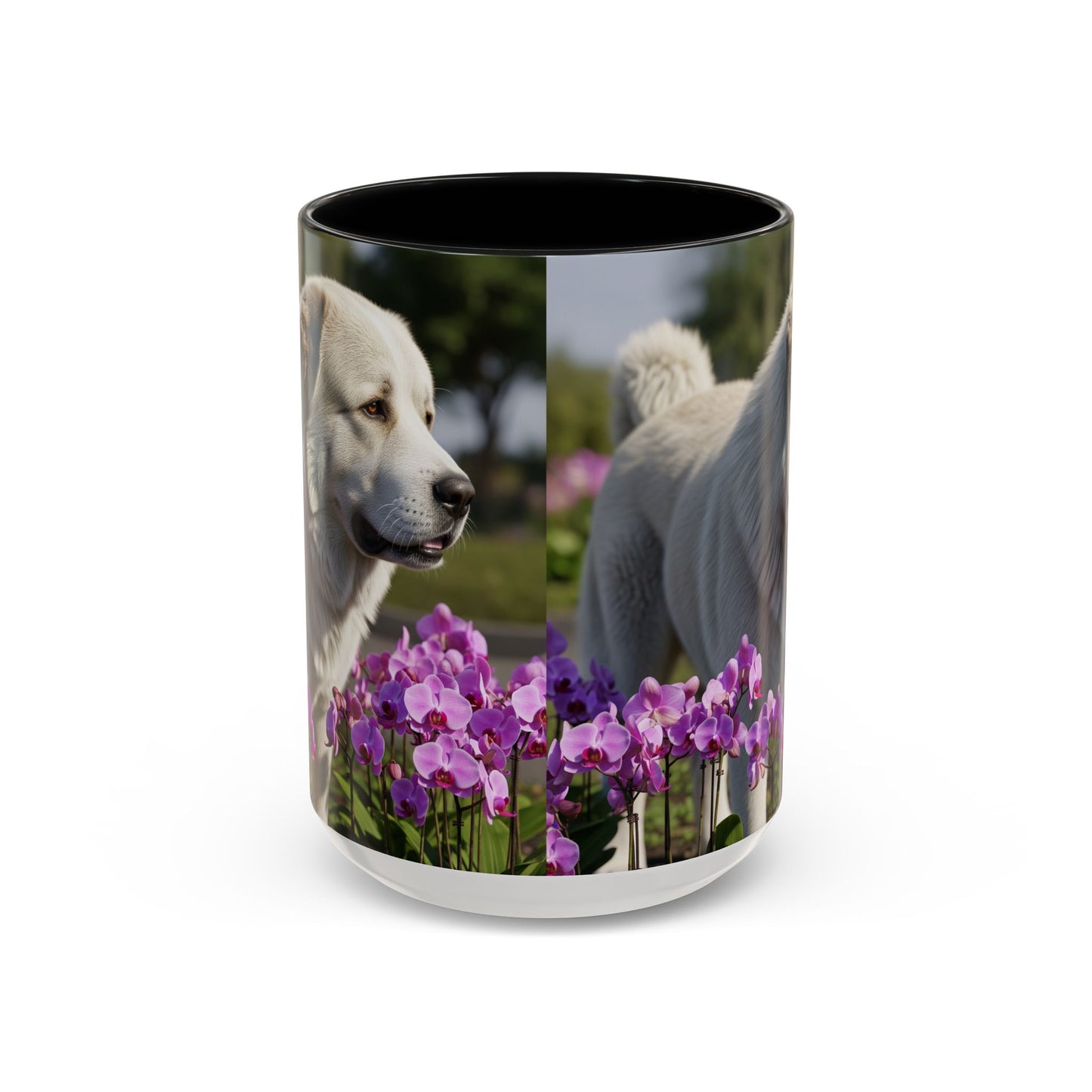 Caucasian Shepherd Dog Accent Coffee Mug - Perfect Gift for Dog Lovers