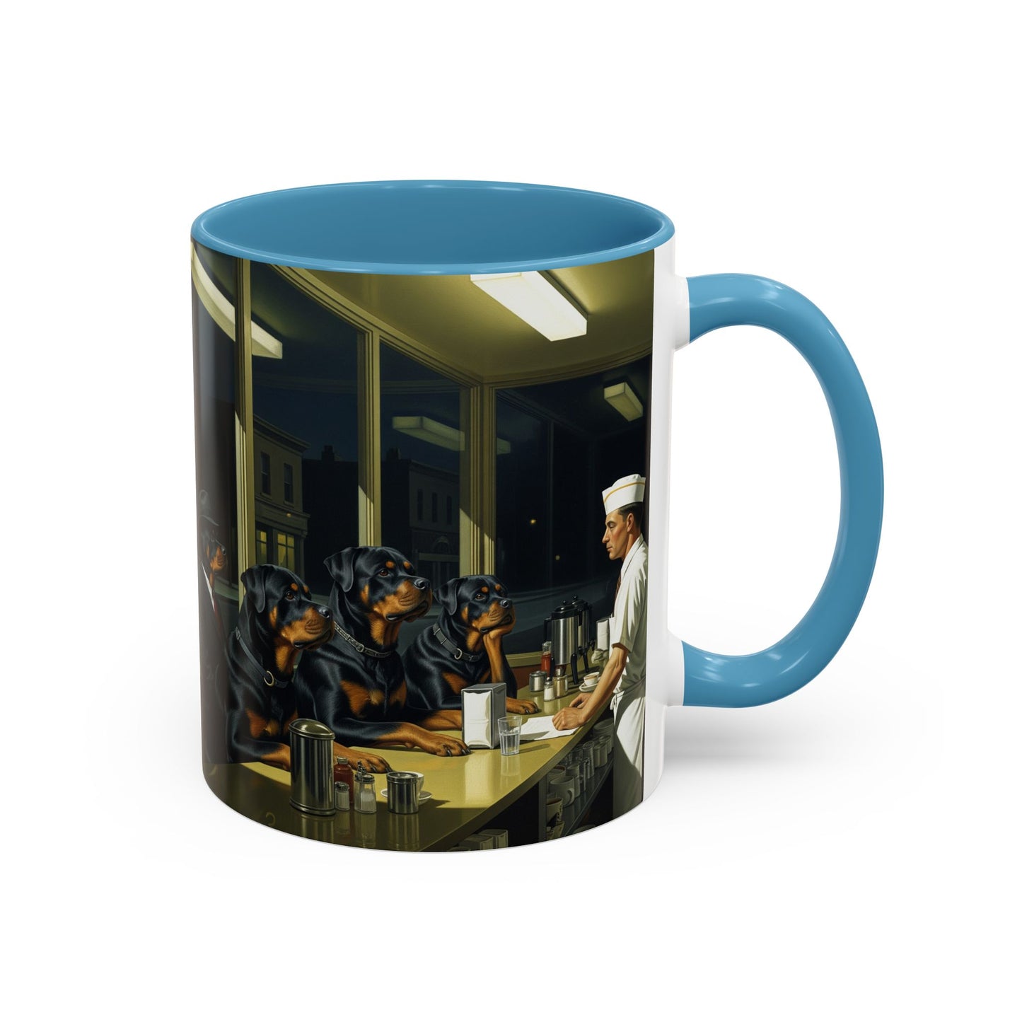 Rottweiler Accent Coffee Mug - Perfect Gift for Dog Lovers