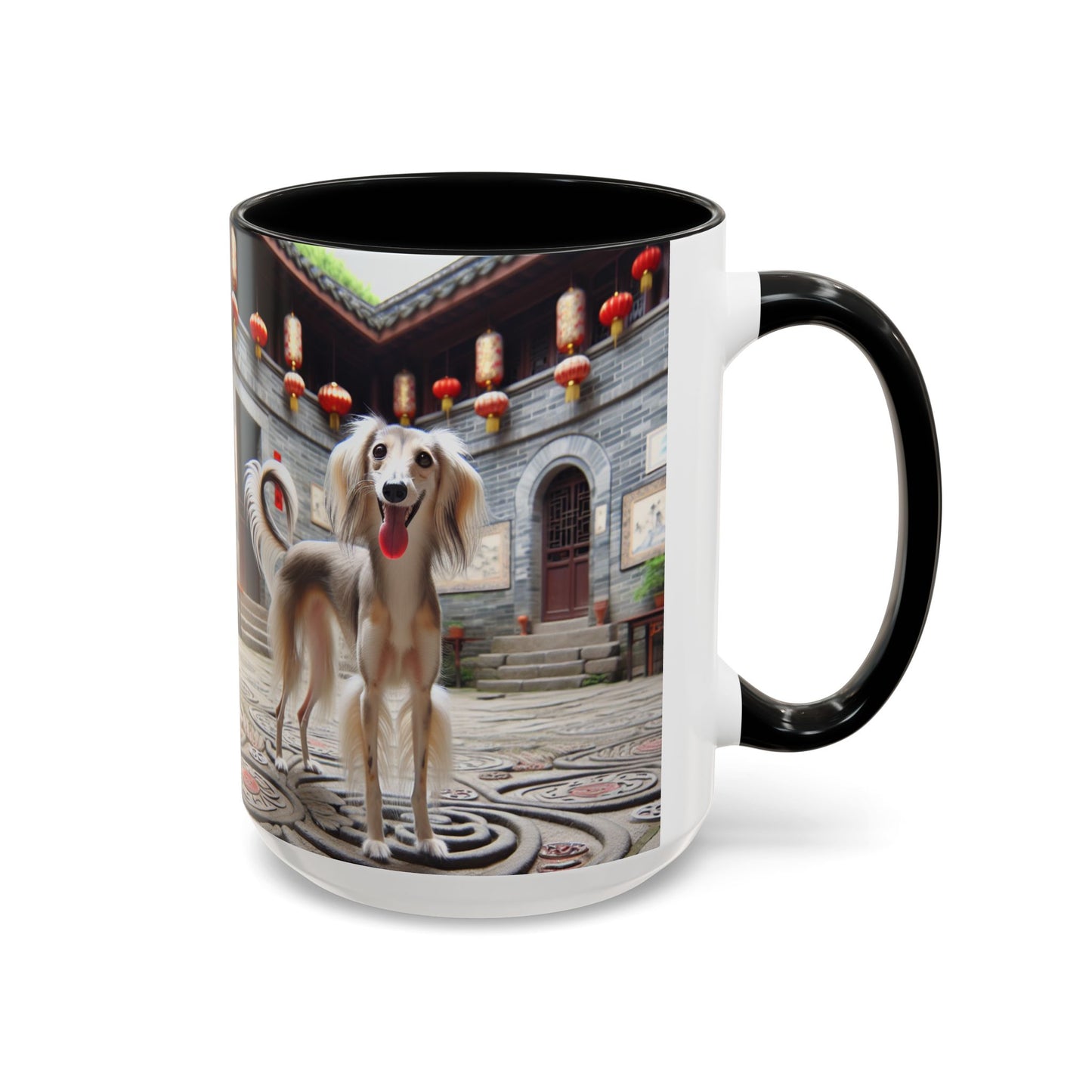 Chinese Saluki Accent Coffee Mug - Perfect Gift for Dog Lovers