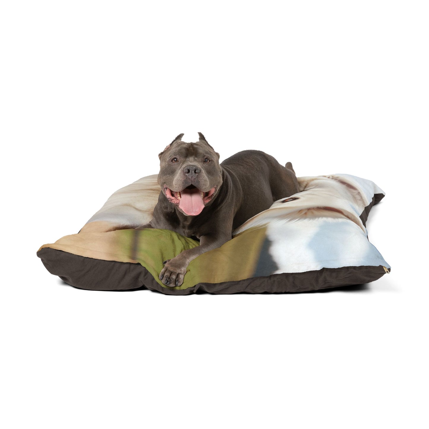 White Swiss Shepherd Dog Pet Bed