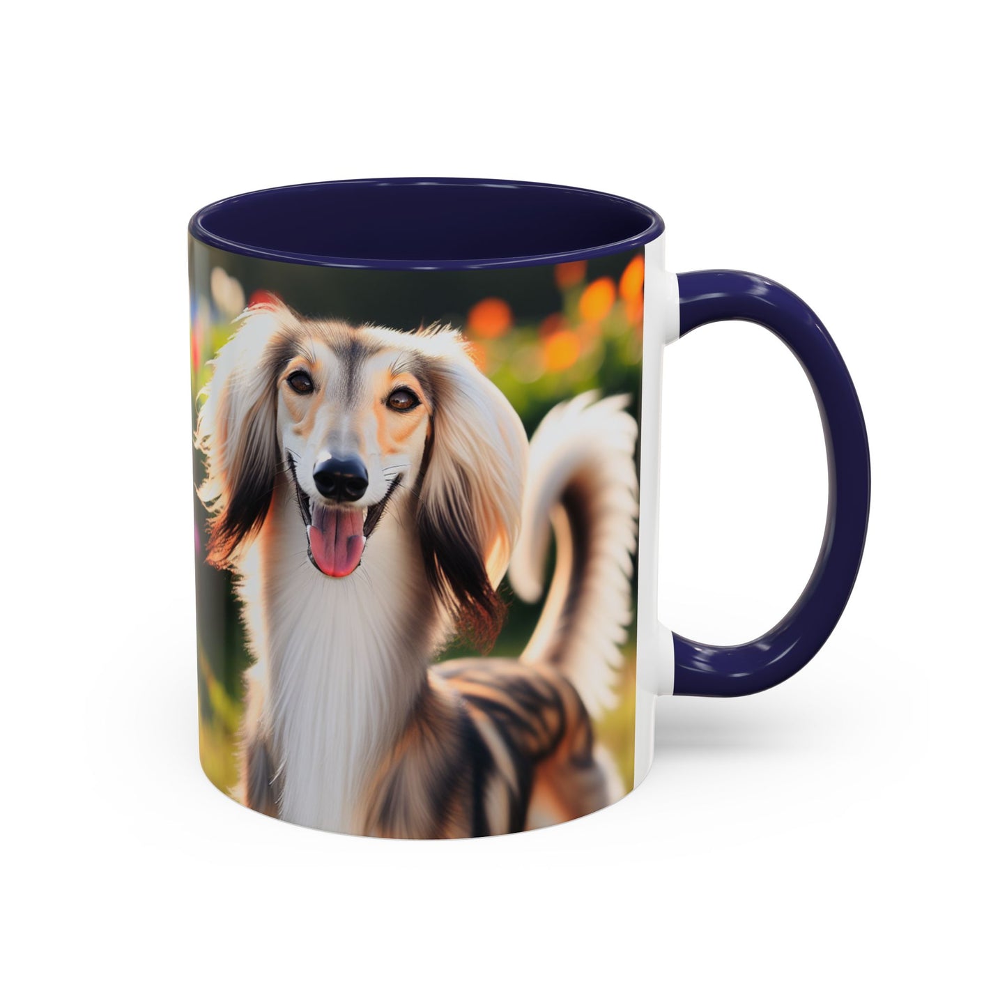 Saluki Accent Coffee Mug - Perfect Gift for Dog Lovers