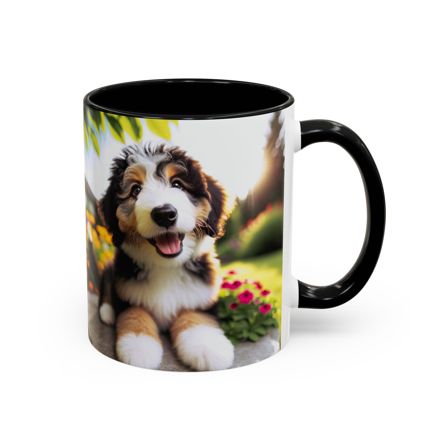 Bernedoodle Accent Coffee Mug - Perfect Gift for Dog Lovers