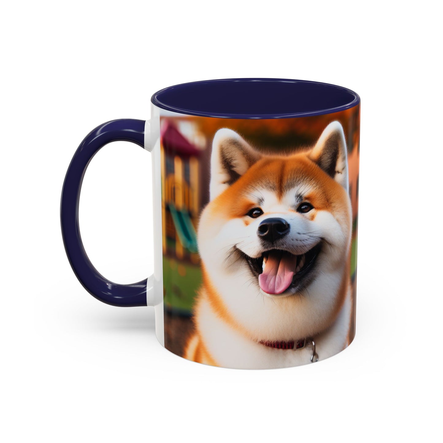 Japanese Akitainu Accent Coffee Mug - Perfect Gift for Dog Lovers