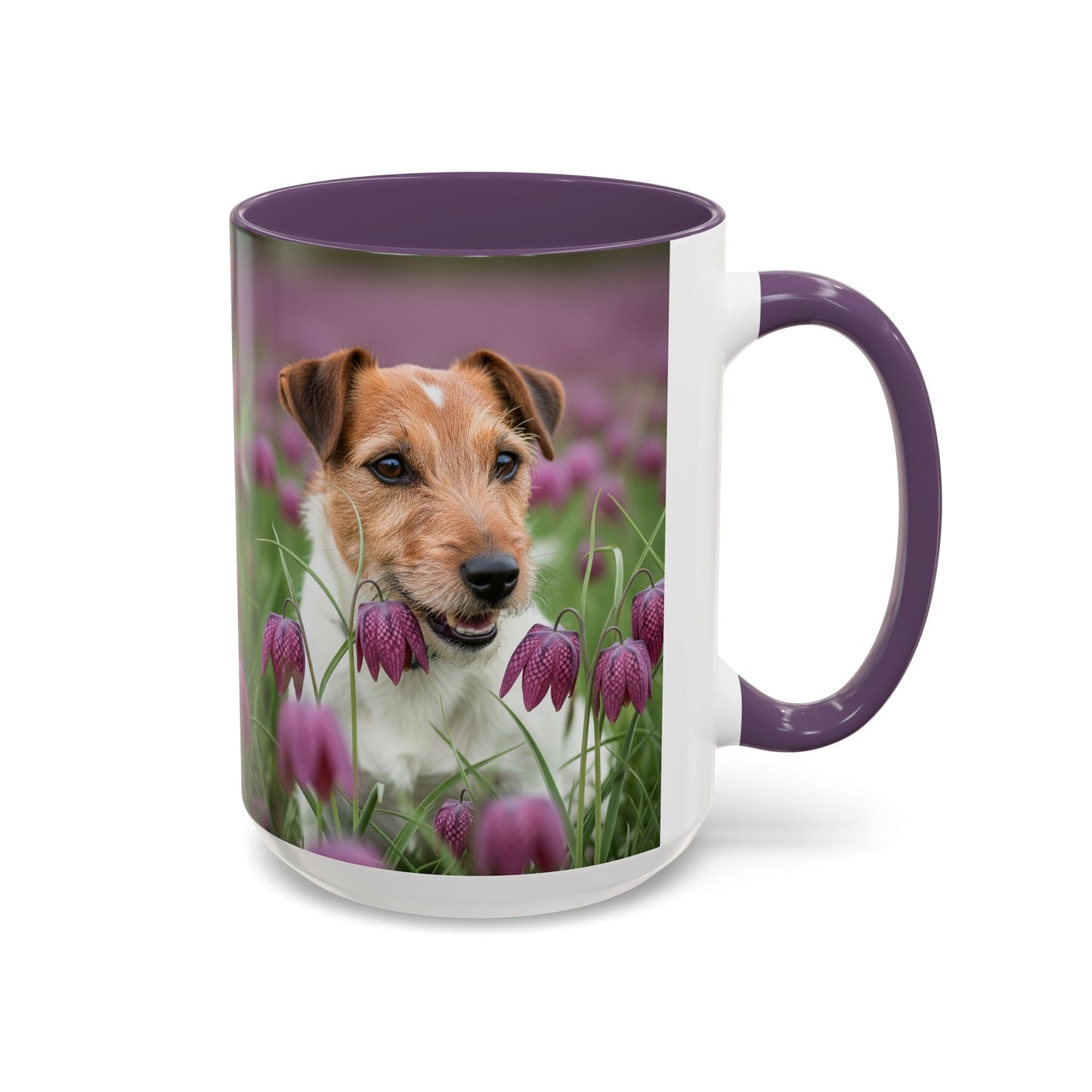 Russell Terrier Accent Coffee Mug - Perfect Gift for Dog Lovers