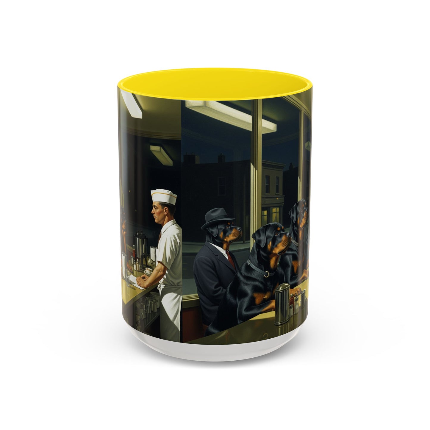 Rottweiler Accent Coffee Mug - Perfect Gift for Dog Lovers