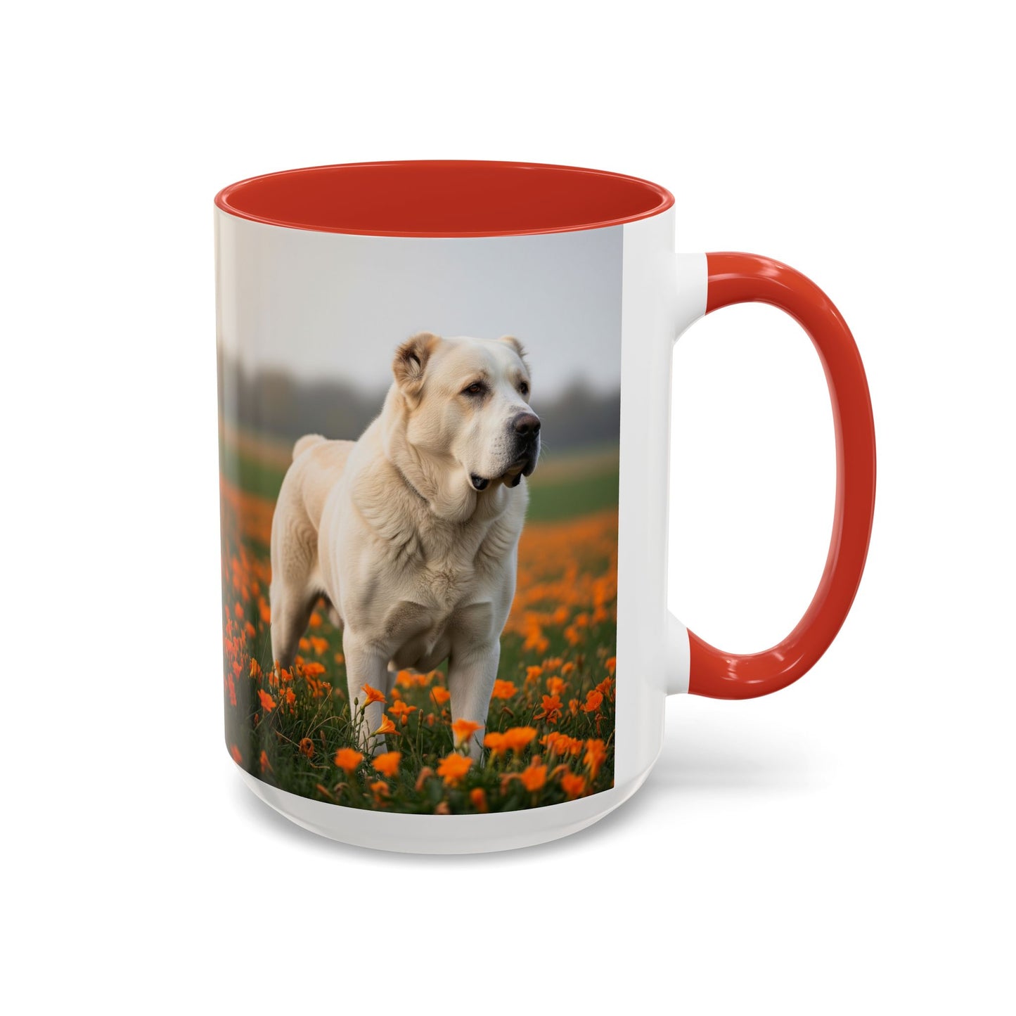 Central Asian Shepherd Dog Accent Coffee Mug - Perfect Gift for Dog Lovers