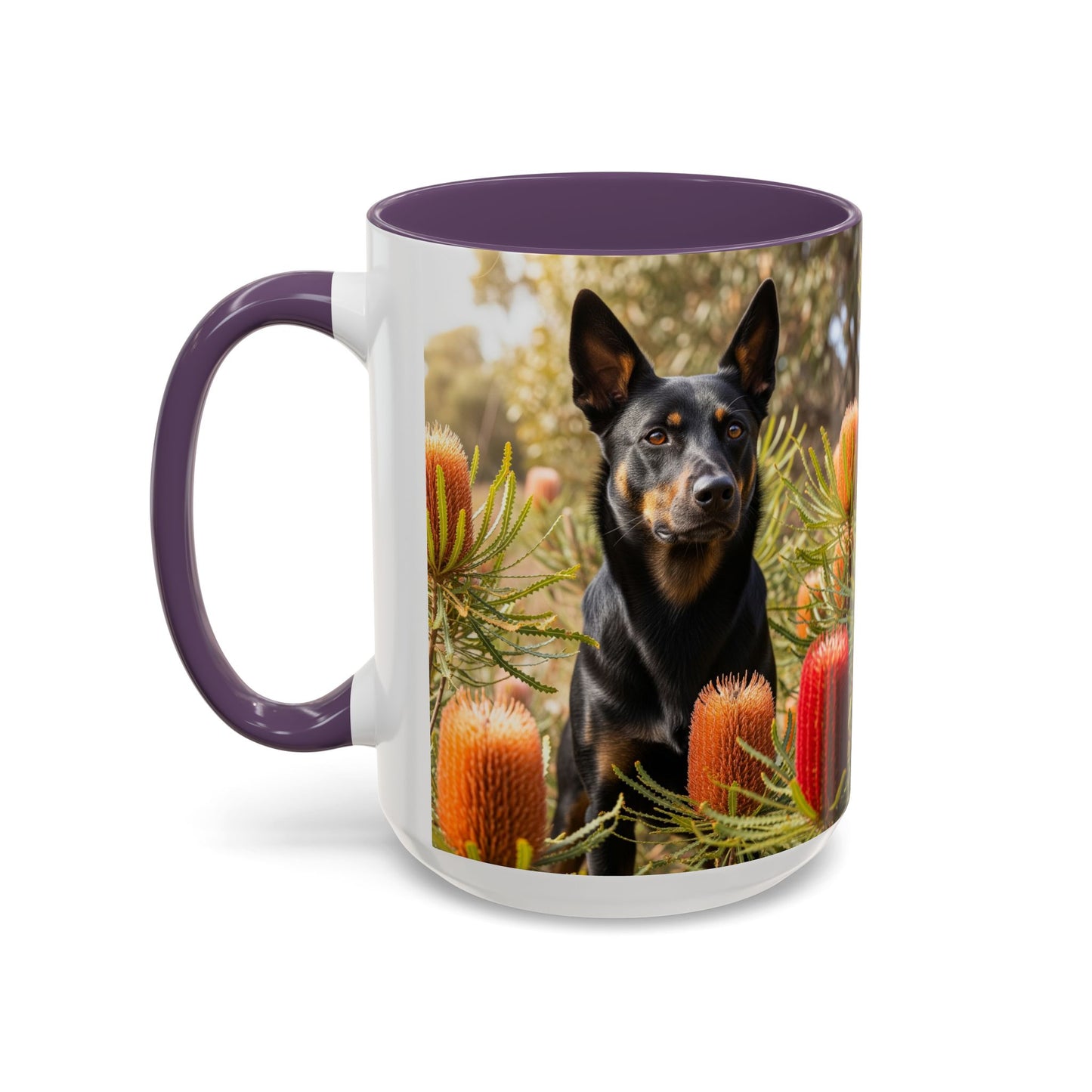 Working Kelpie Accent Coffee Mug - Perfect Gift for Dog Lovers