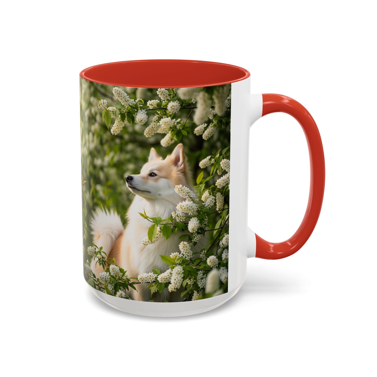 Finnish Spitz Accent Coffee Mug - Perfect Gift for Dog Lovers