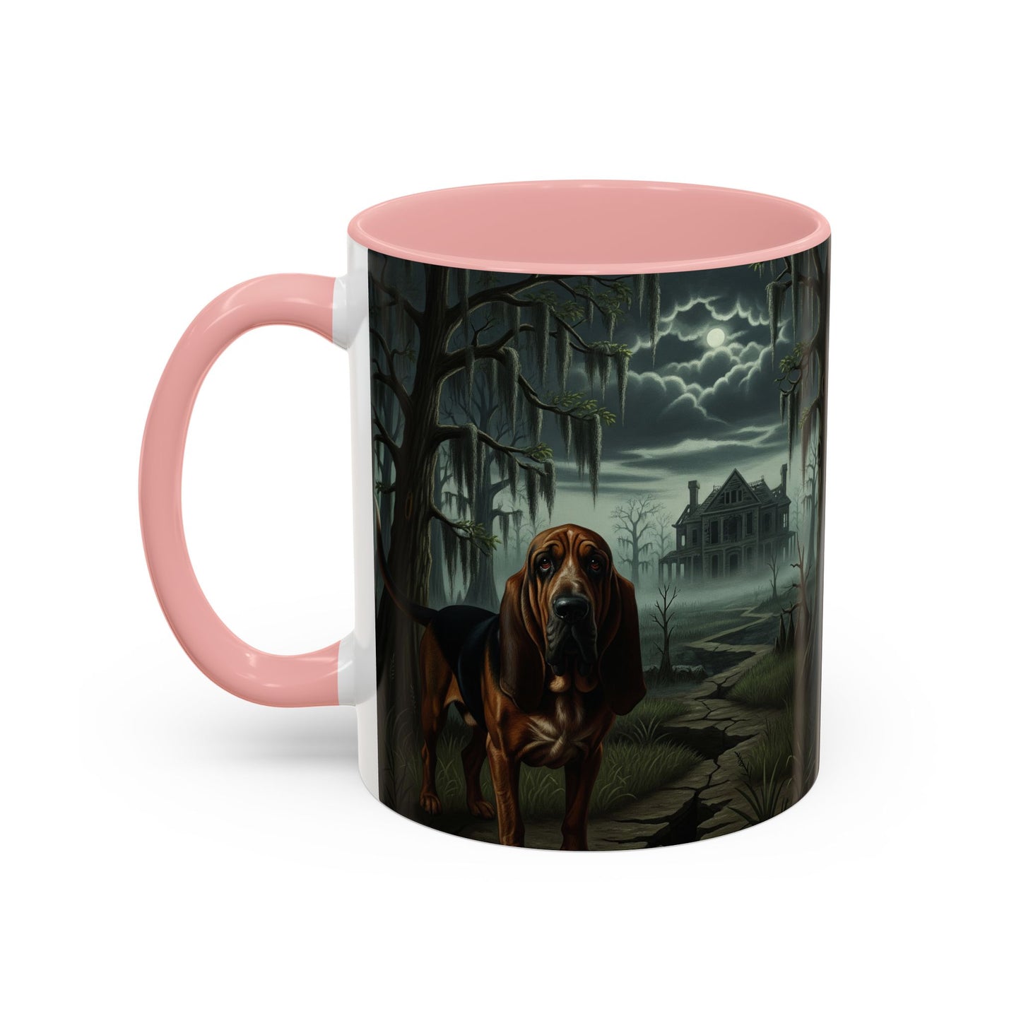 Bloodhound Accent Coffee Mug - Perfect Gift for Dog Lovers