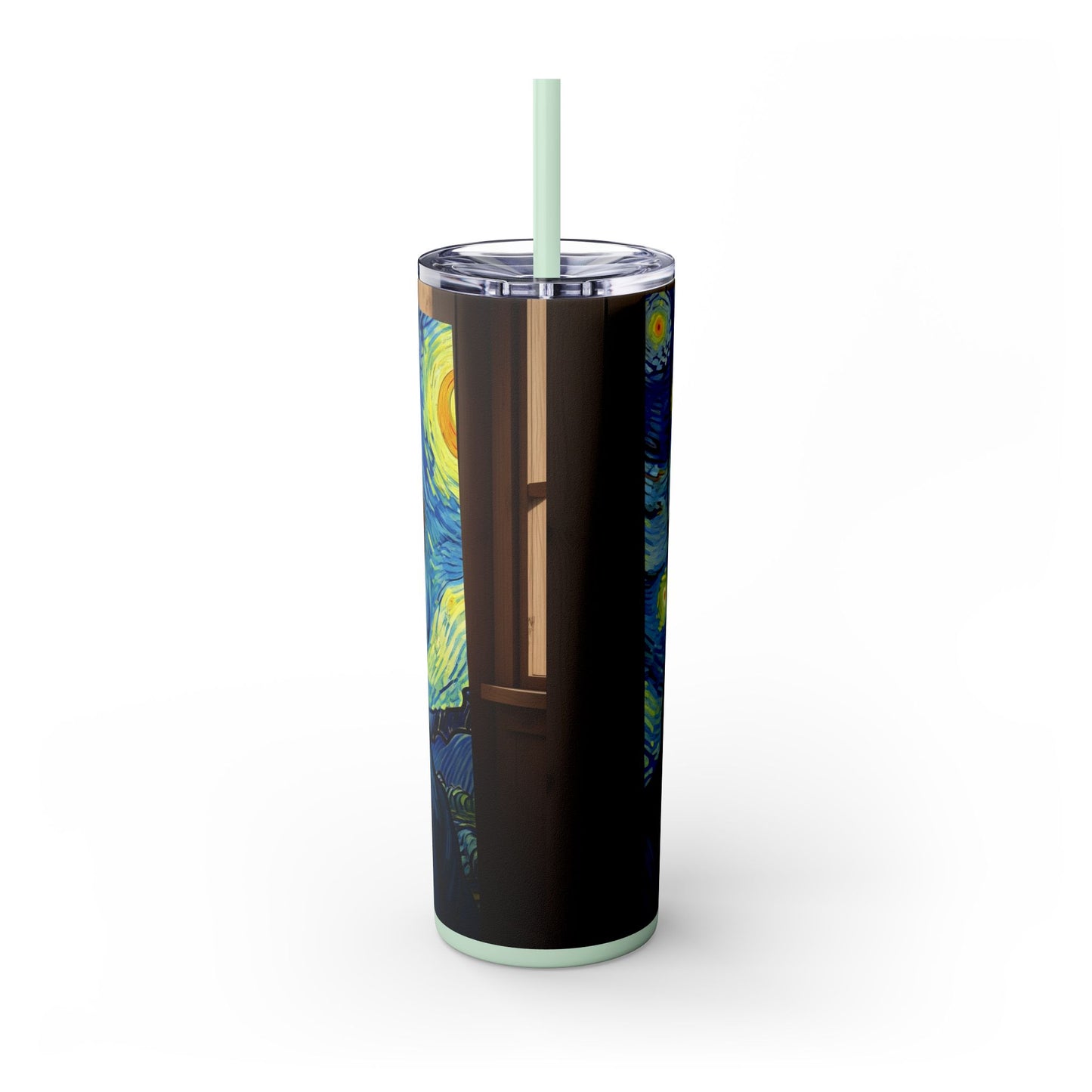 Saint Bernard Tumbler with Straw, 20oz