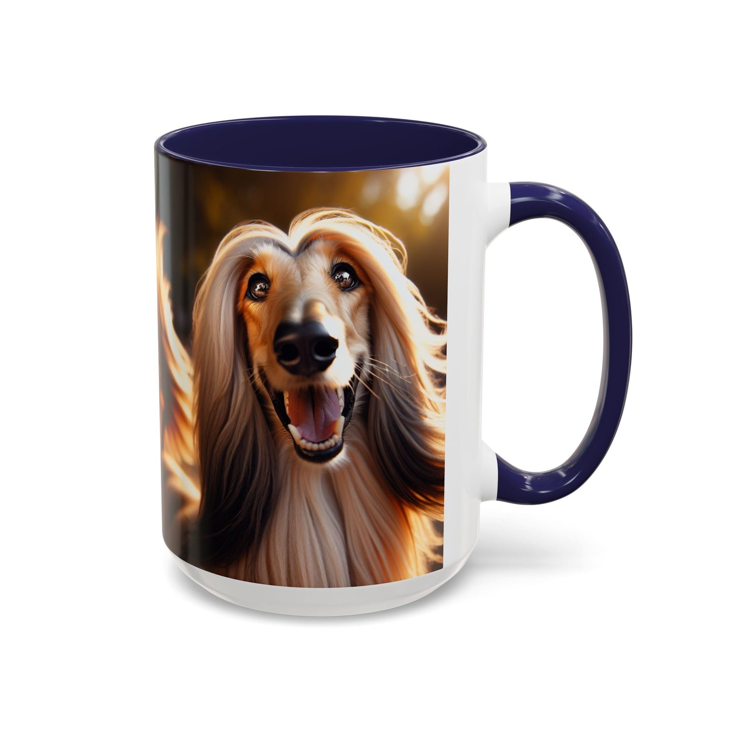 Afghan Hound Accent Coffee Mug - Perfect Gift for Dog Lovers