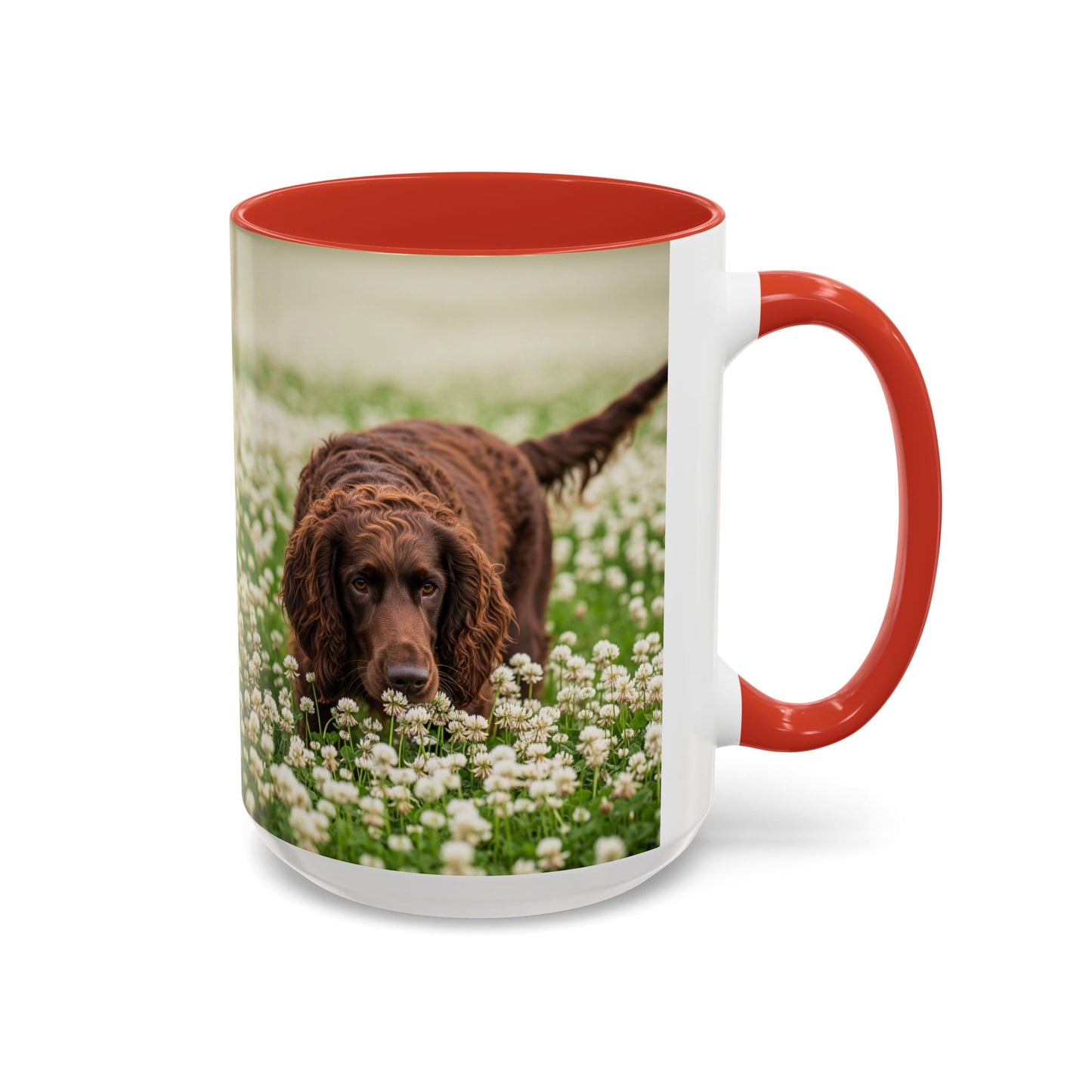 Irish Water Spaniel Accent Coffee Mug - Perfect Gift for Dog Lovers