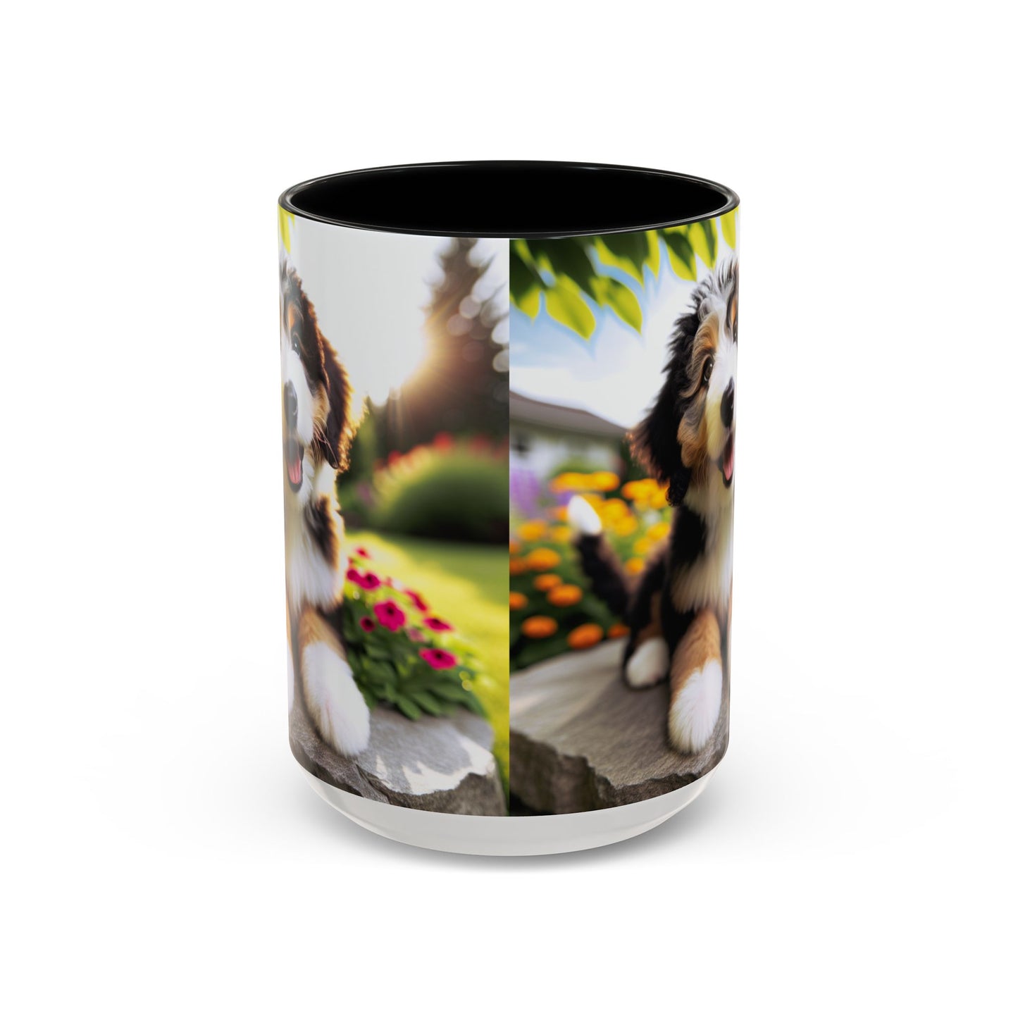 Bernedoodle Accent Coffee Mug - Perfect Gift for Dog Lovers