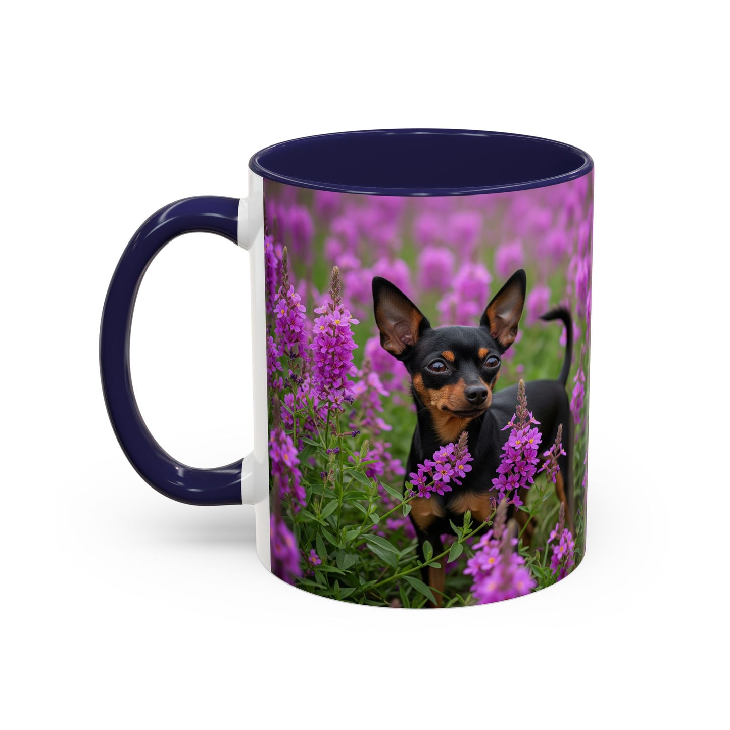 English Toy Terrier Accent Coffee Mug - Perfect Gift for Dog Lovers