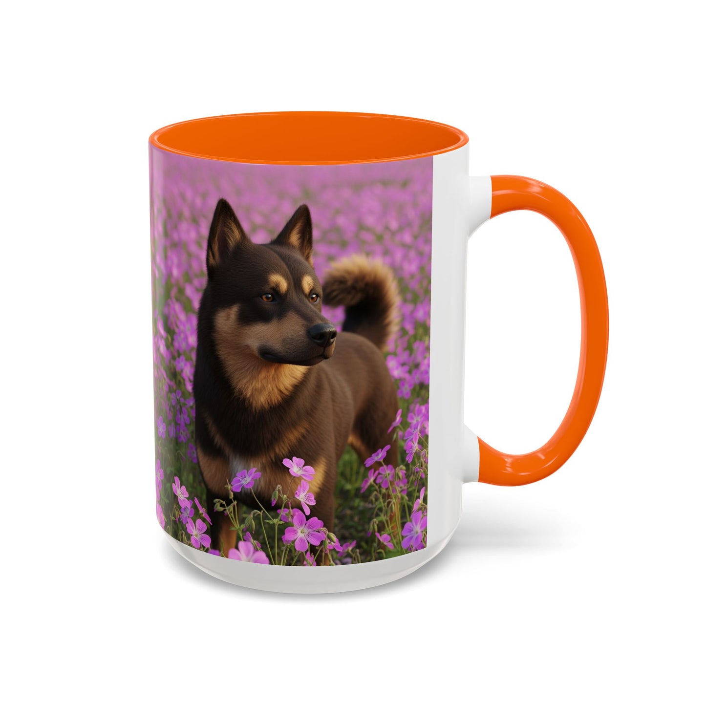 Cadabomb Okami Accent Coffee Mug - Perfect Gift for Dog Lovers