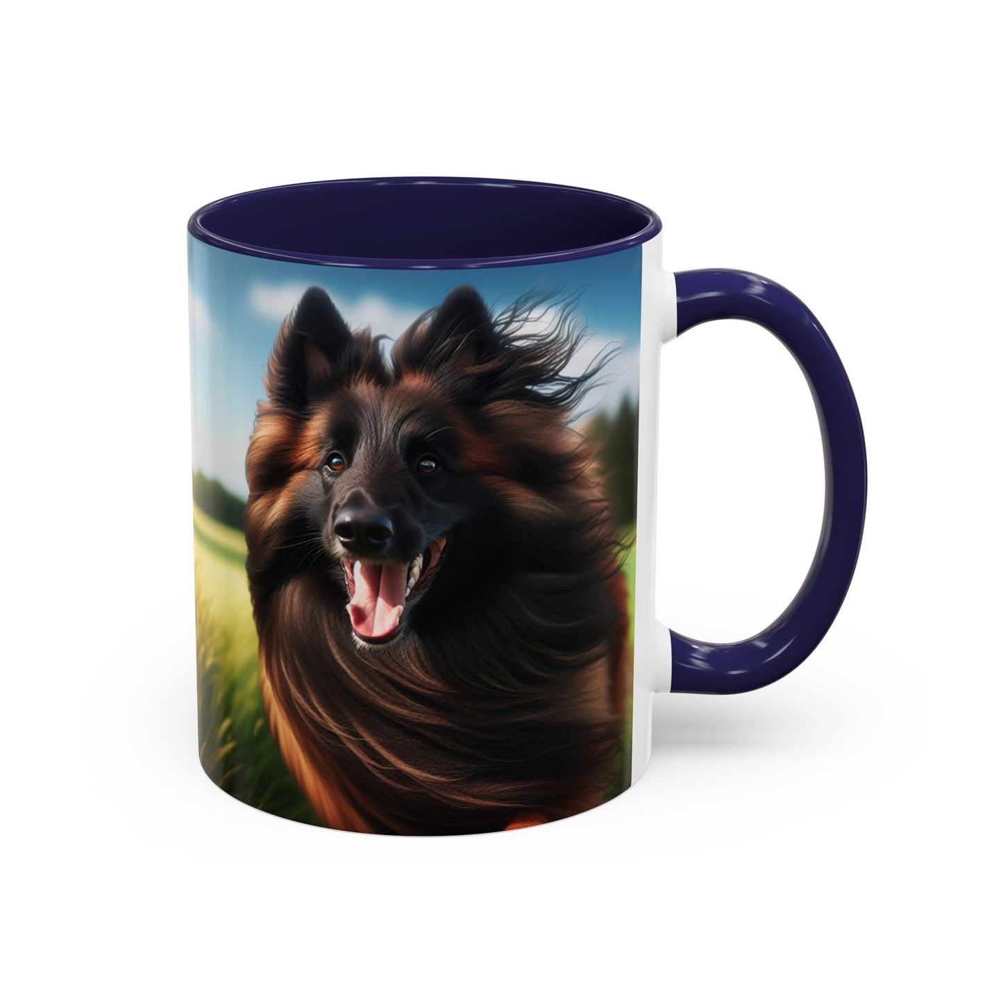 Belgian Shepherd Dog Tervuren Accent Coffee Mug - Perfect Gift for Dog Lovers