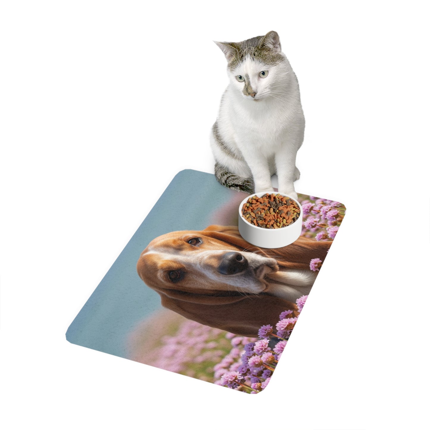 Pet Food Mat (12x18) - Basset Fauve de Bretagne