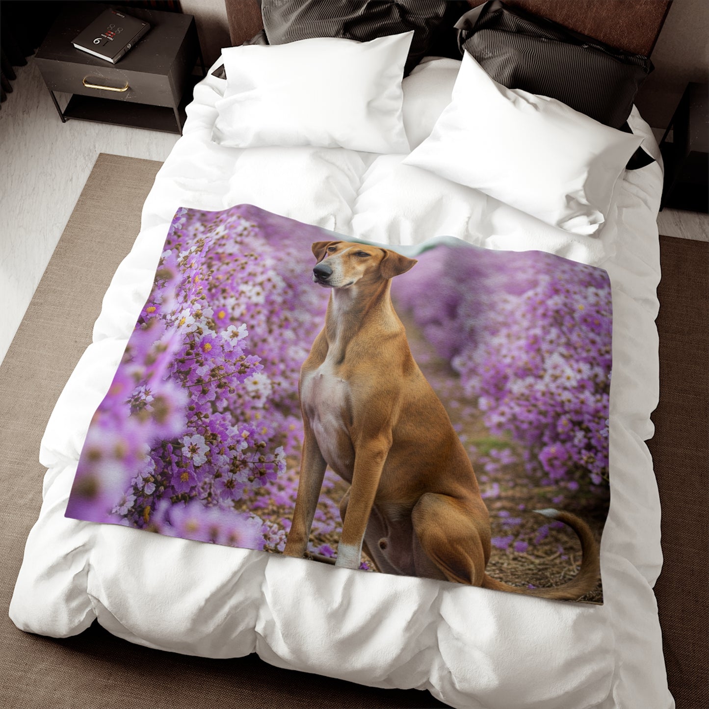 Banjara Hound Sweatshirt Blanket