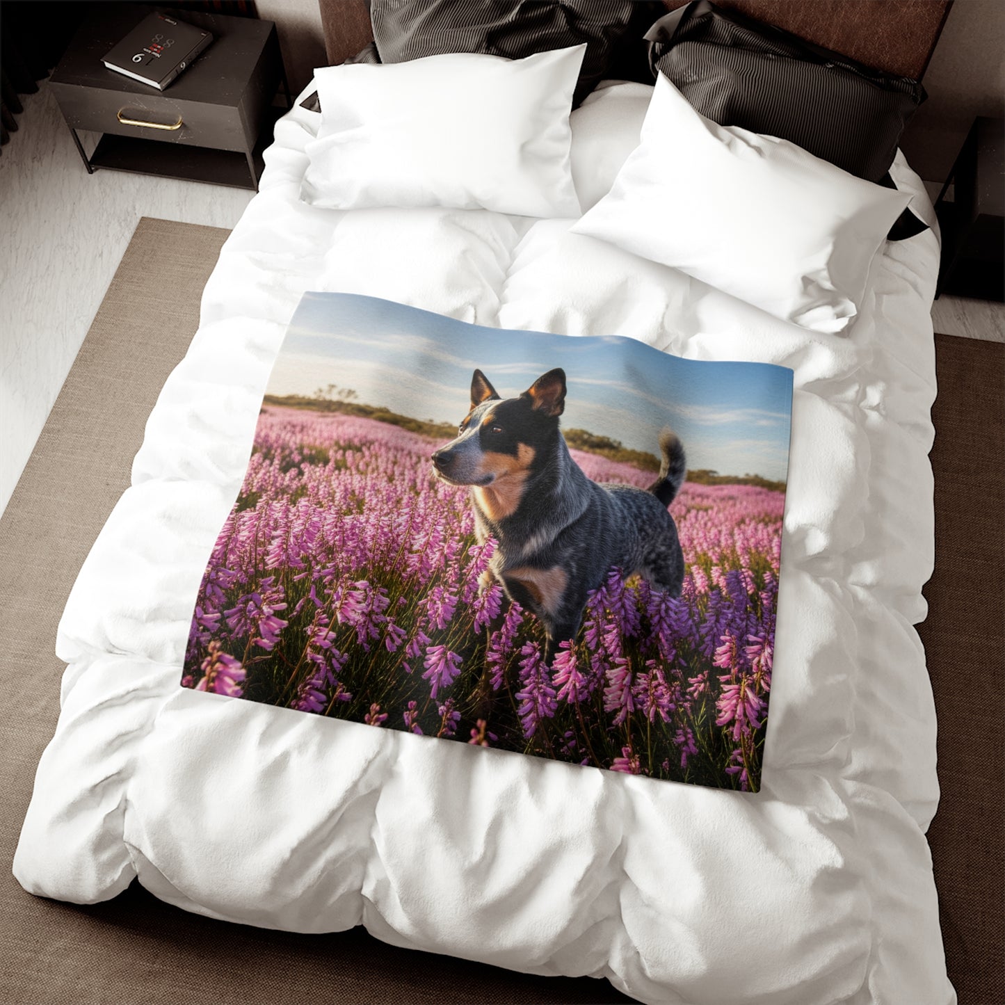 Australian Stumpy Tail Cattle Dog Sweatshirt Blanket